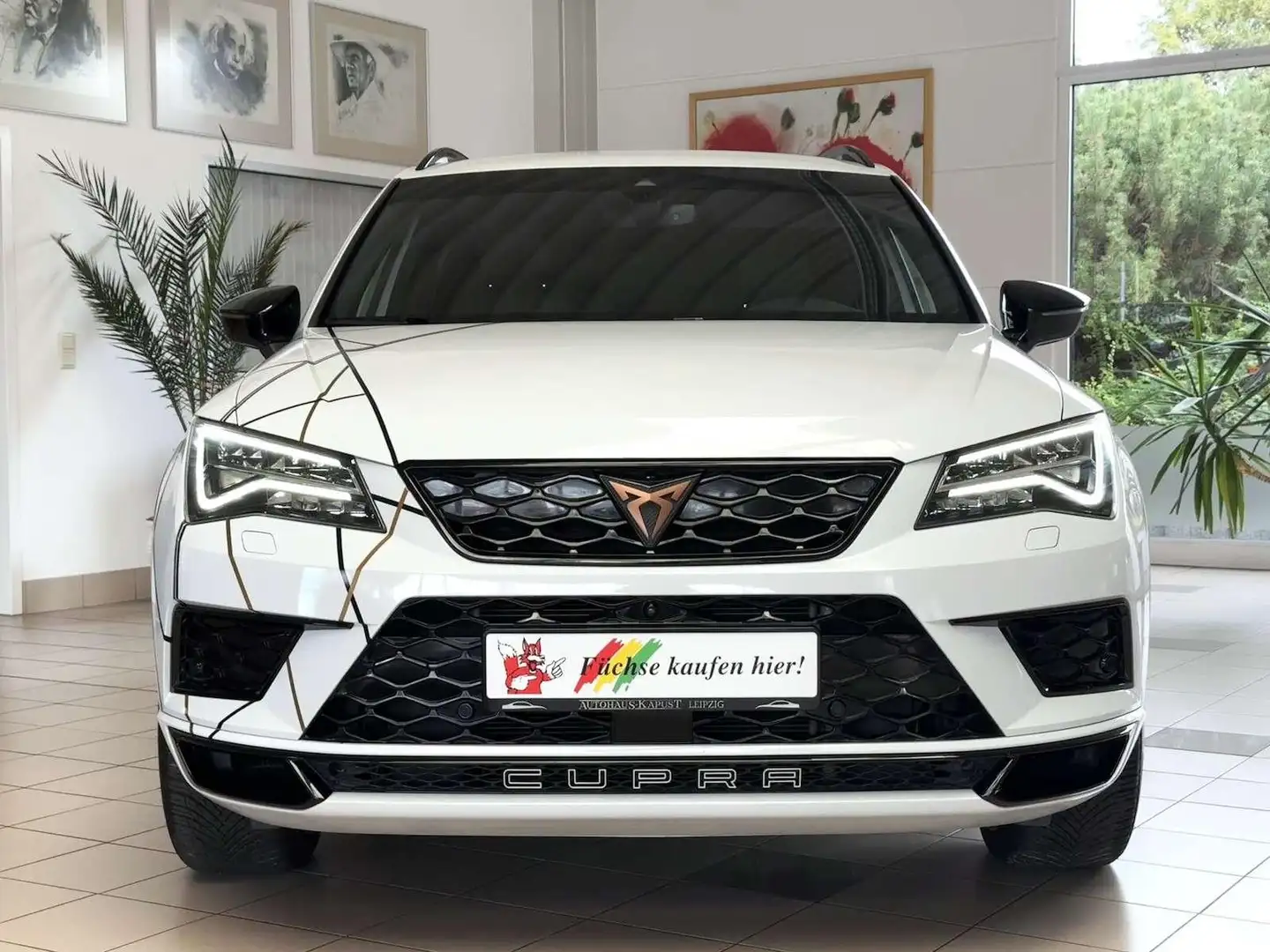CUPRA Ateca 4Drive /LED/Navi/Beats/Spur/360°/Ahk Blanc - 2