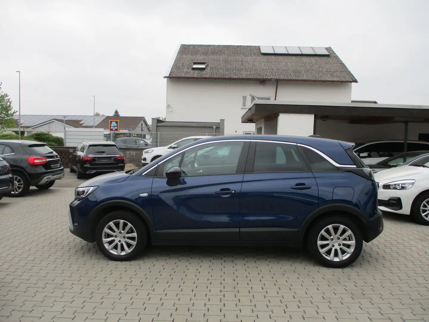 Opel Crossland X Crossland 1.5 D NAVI LEDER KAMER SPURH TEMPO PDC Modrá - 1