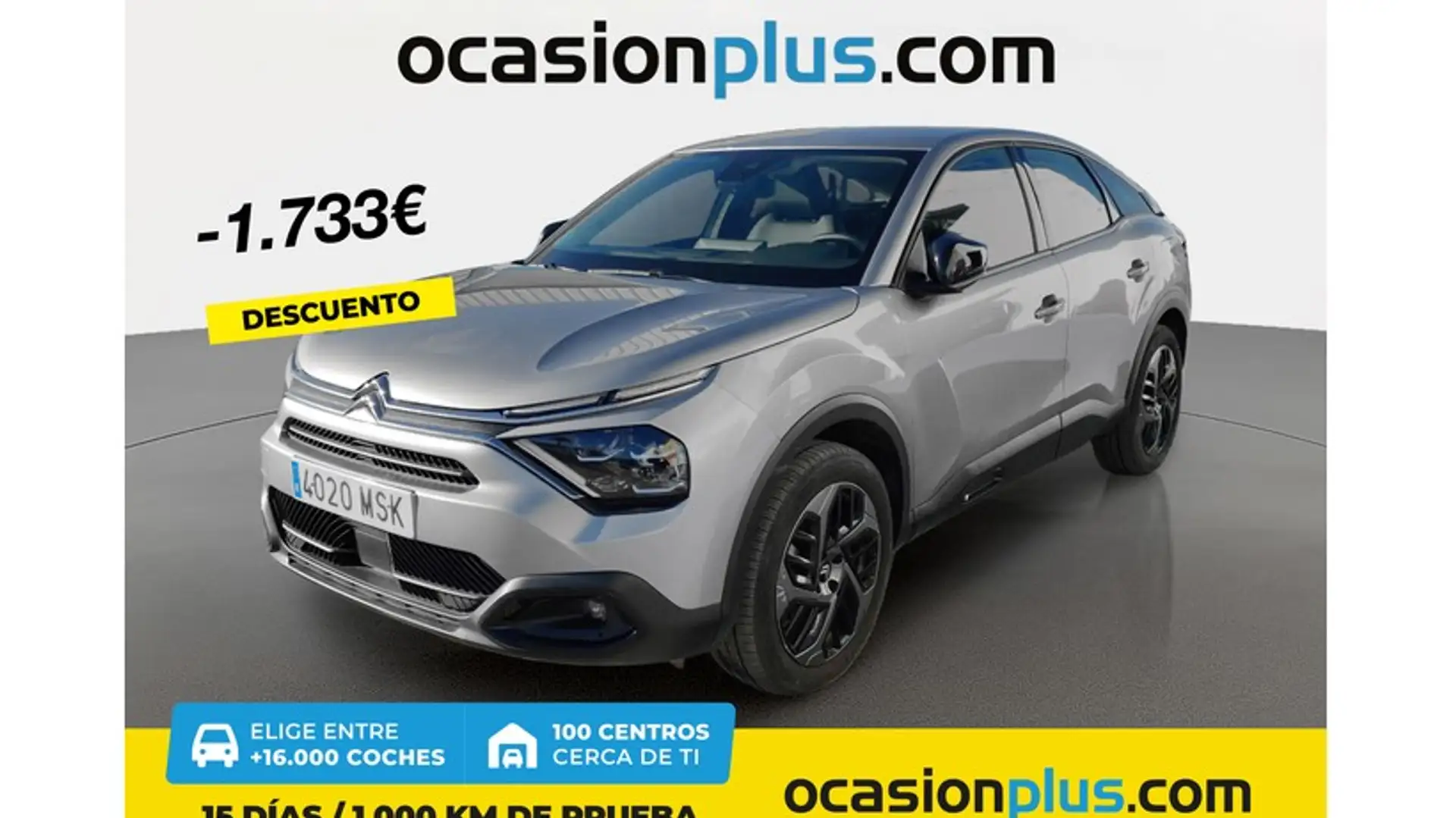 Citroen C4 1.2 PureTech Plus S&S 130 Plateado - 1