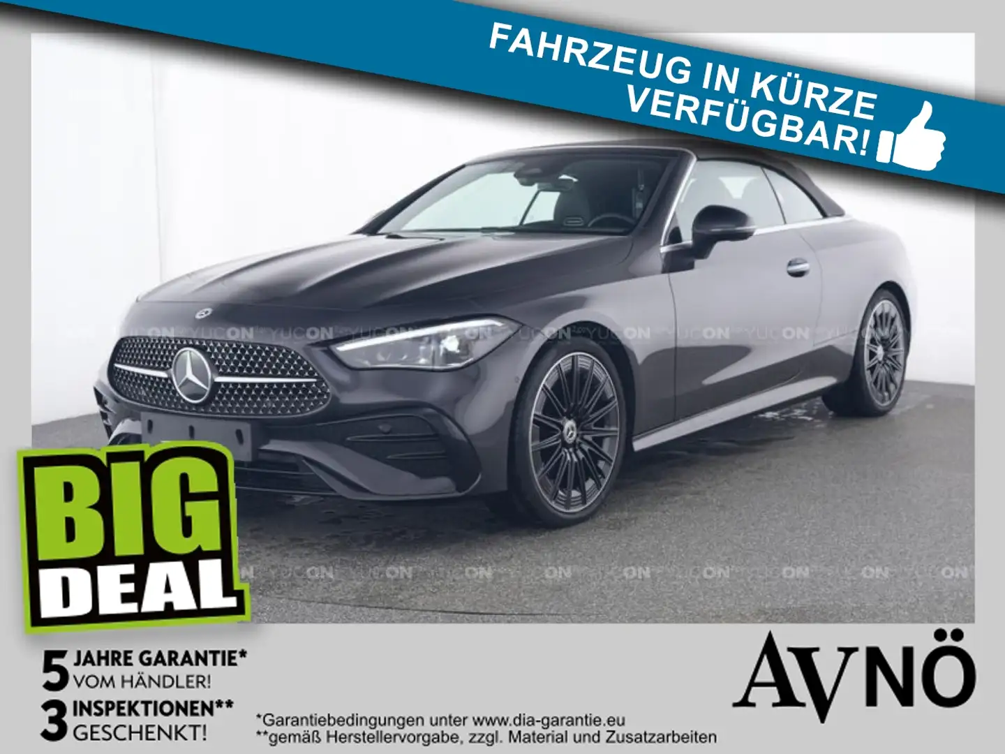 Mercedes-Benz CLE 200 CABRIO AMG LINE 20 ZOLL LM BURMESTER 3D Grau - 1