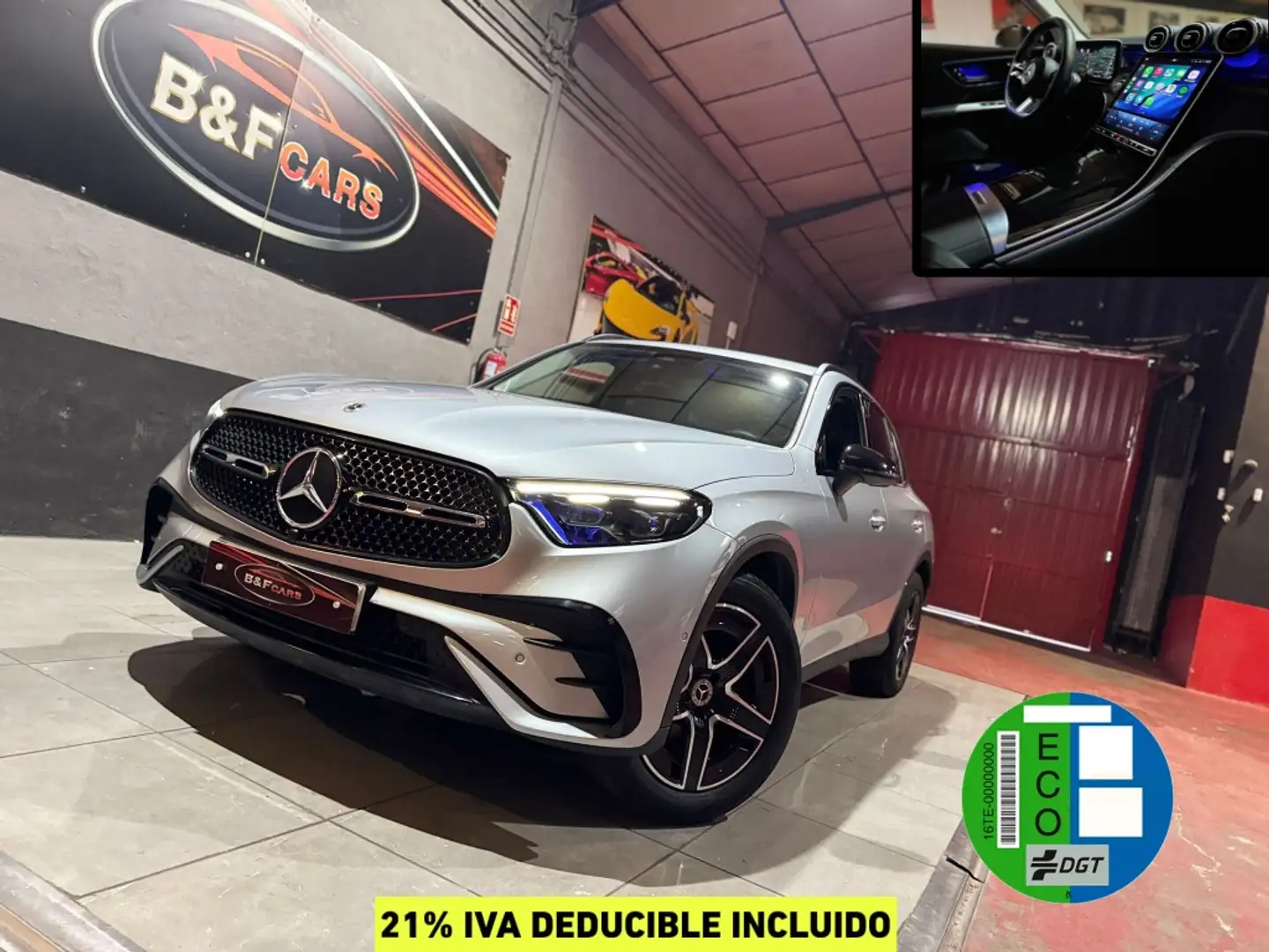 Mercedes-Benz GLC 220 220d 4Matic 9G-Tronic Silber - 1