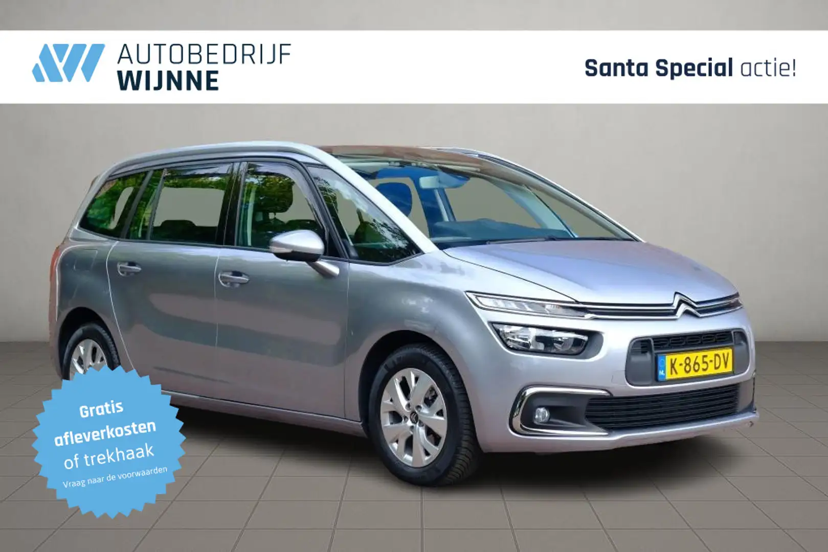 Citroen Grand C4 SpaceTourer 1.2 PureTech 130pk Feel 7 Persoons | Navi | Climat Gris - 1