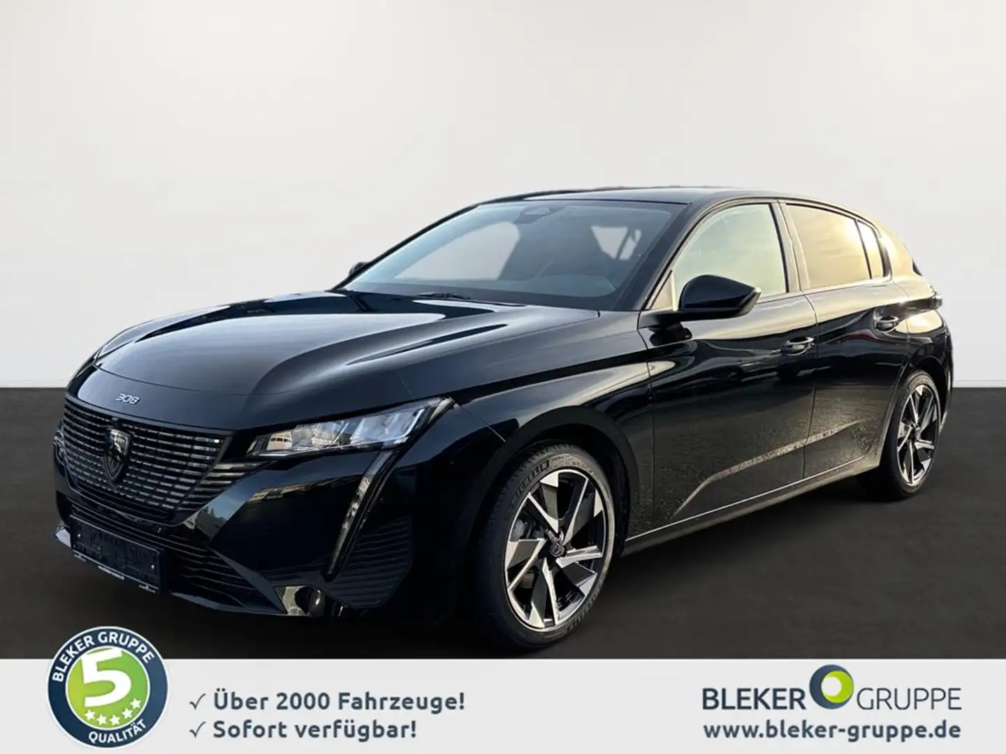 Peugeot 308 Allure PureTech 130 Zwart - 1