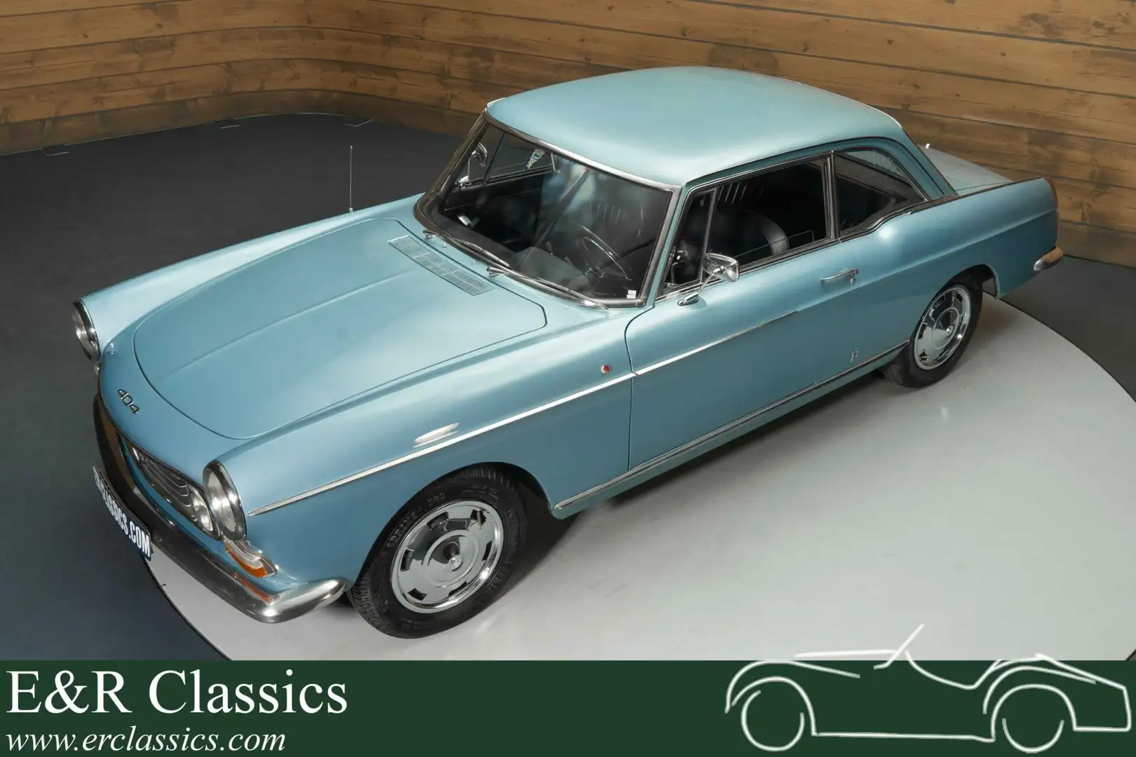 Peugeot 404 Coupe | Gerestaureerd | 1968 Azul - 1