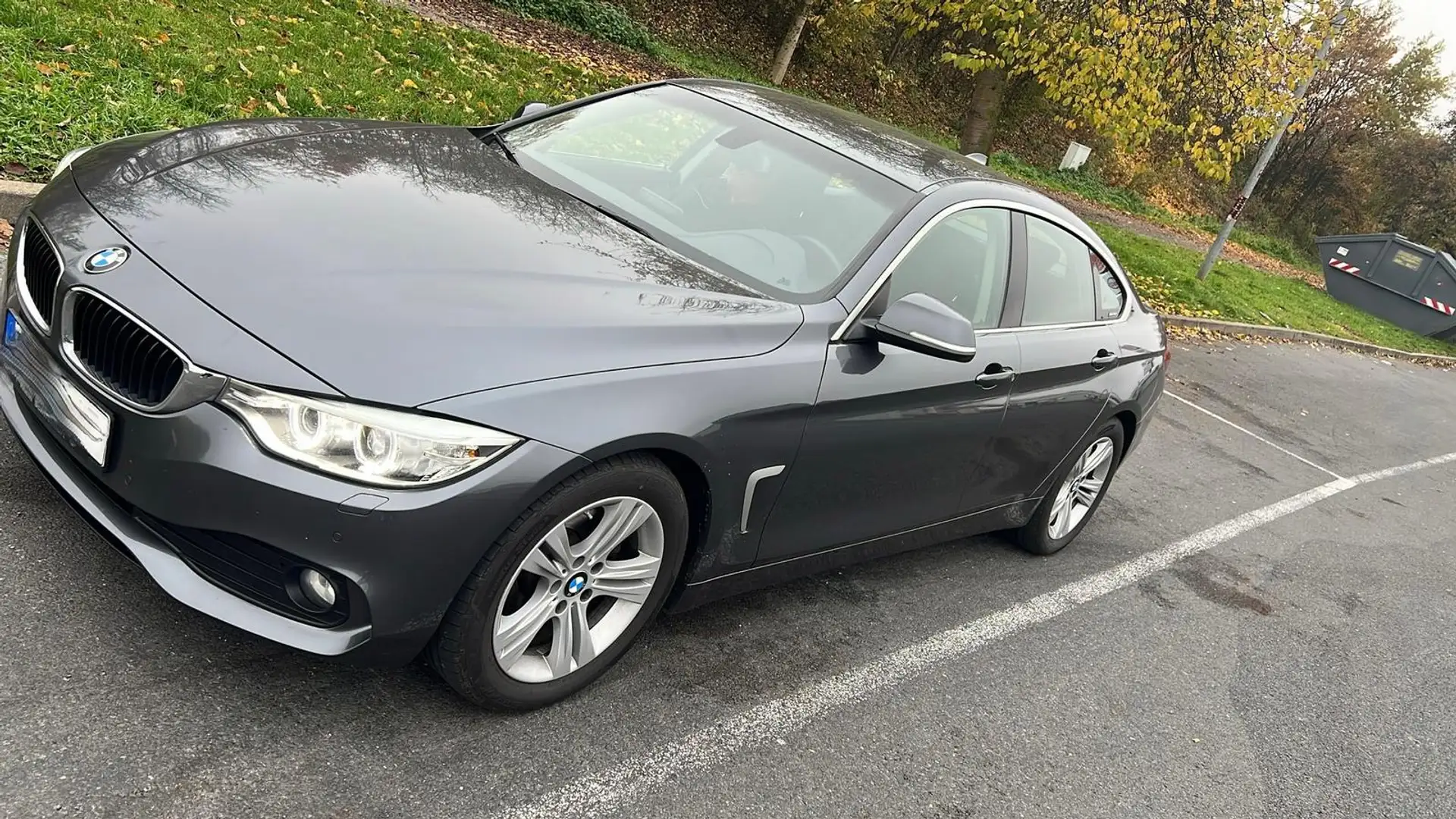 BMW 420 420 d Gran Coupé Xenon PDC Navi Sitzheizung Tempom Grau - 1