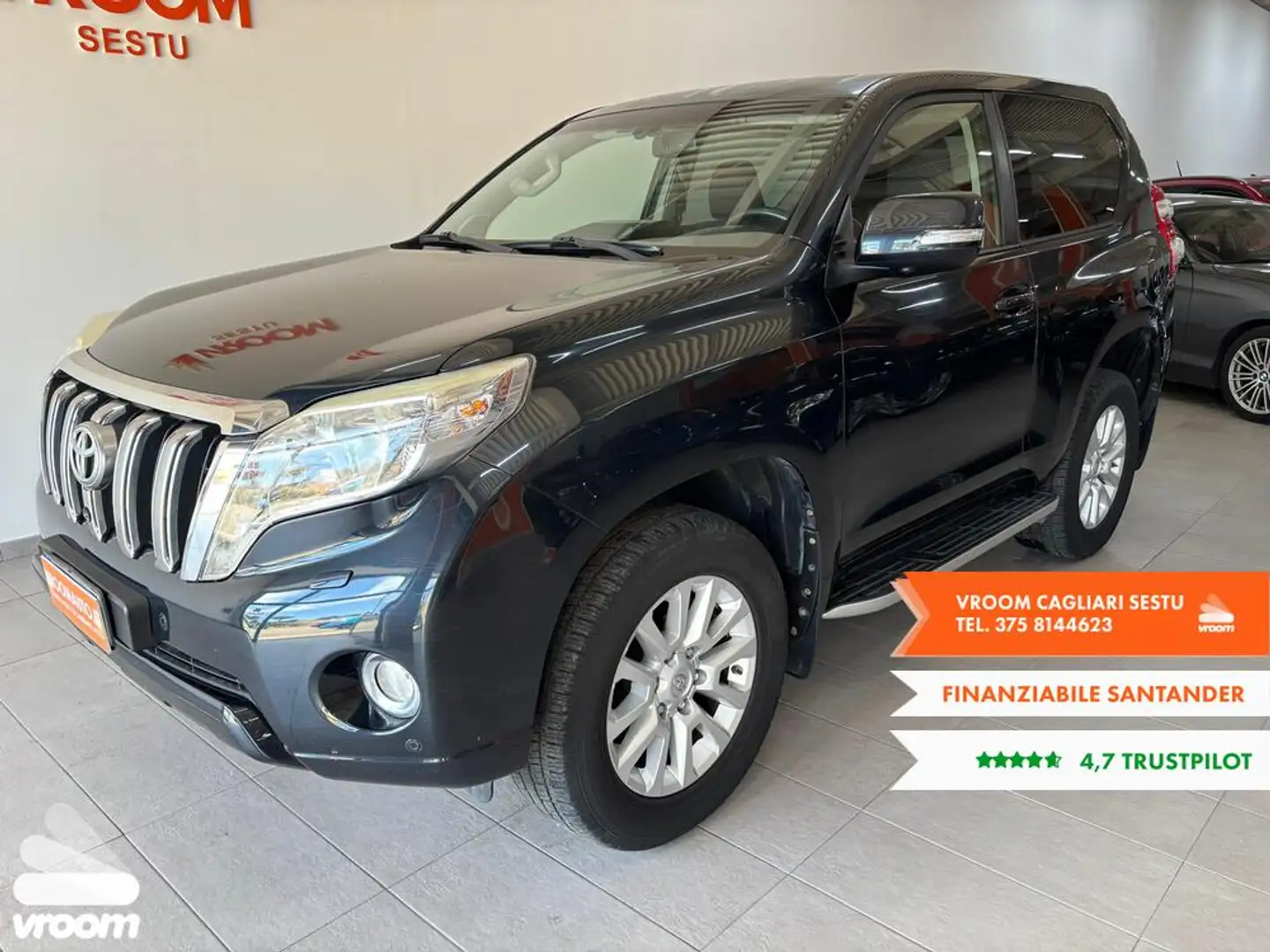 Toyota Land Cruiser Land Cruiser 2.8 D4-D A/T 3 porte Lounge+ Nero - 1