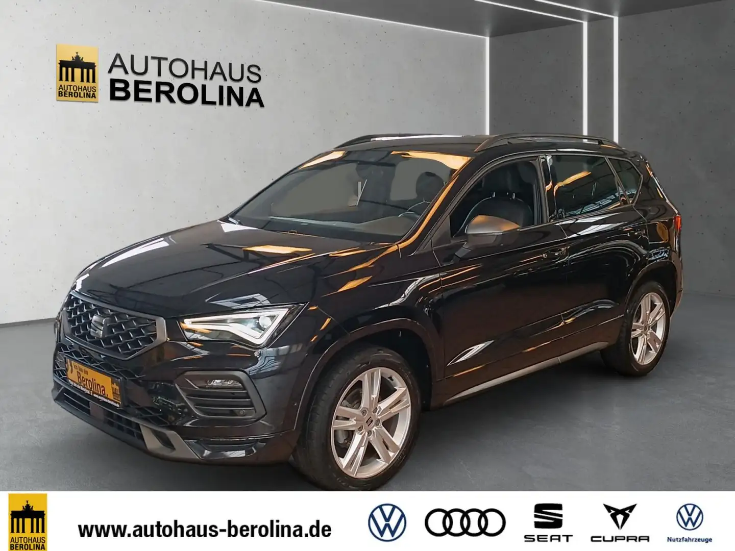 SEAT Ateca 1.5 TSI FR *ACC*NAV*BEATS*R-CAM*SHZ* Schwarz - 2