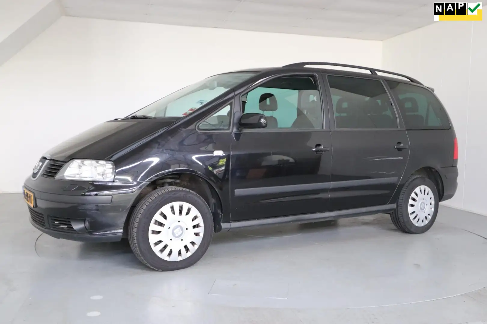 SEAT Alhambra 2.0 Reference 7 persoons, Airco, Trekhaak, cruise Negro - 1