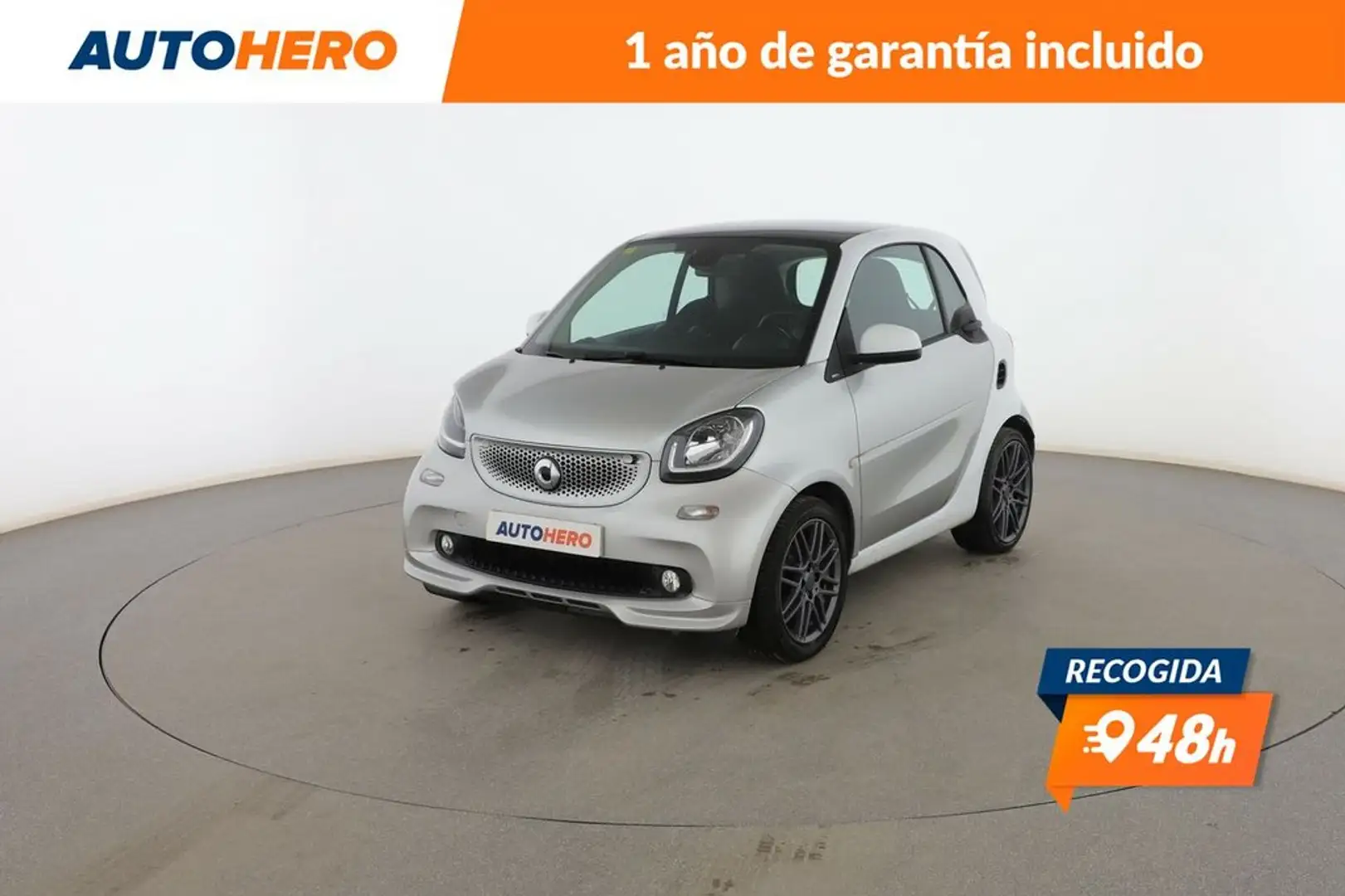 smart forTwo 0.9 Turbo Basis passion Gris - 1