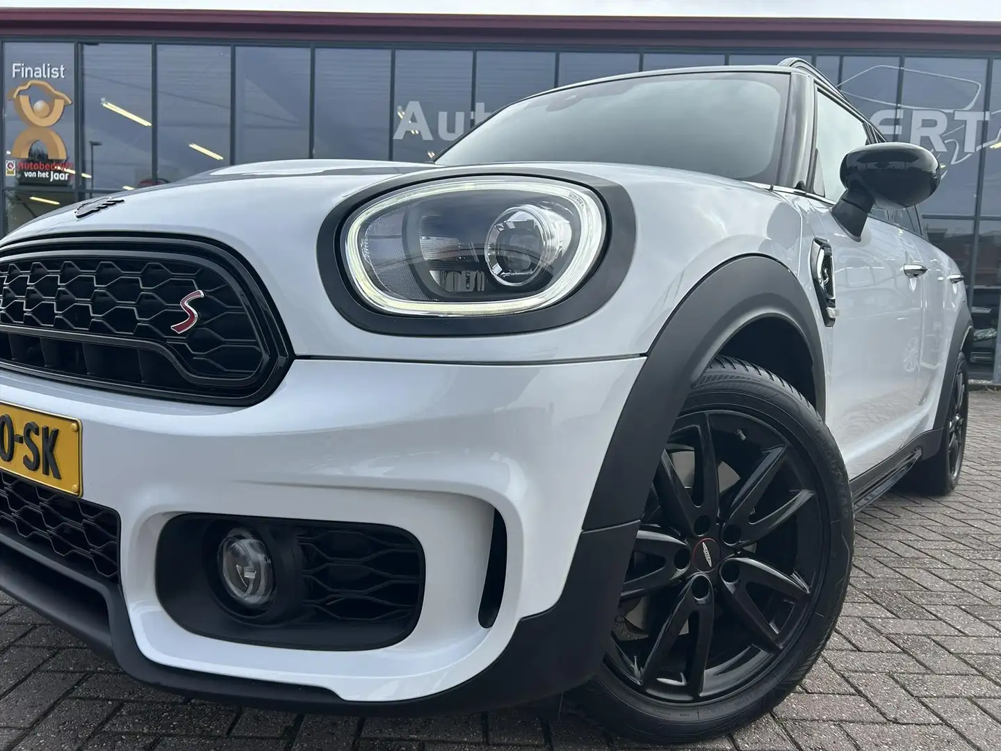 MINI Cooper S Countryman Mini (f60) Hammersmith Automaat / Pano-dak / Leder Blanc - 2