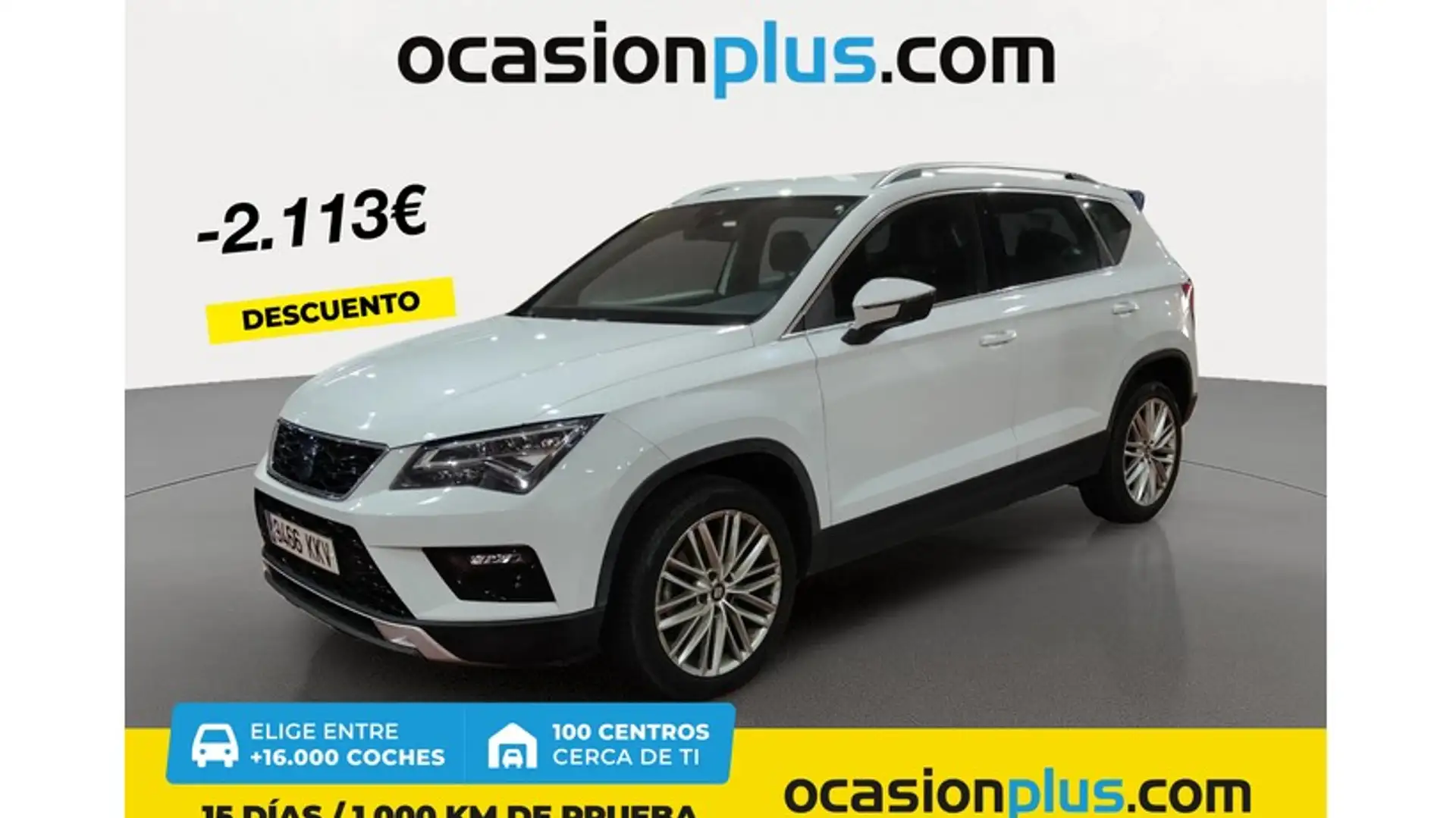 SEAT Ateca 1.6TDI CR S&S Ecomotive Xcellence Weiß - 1