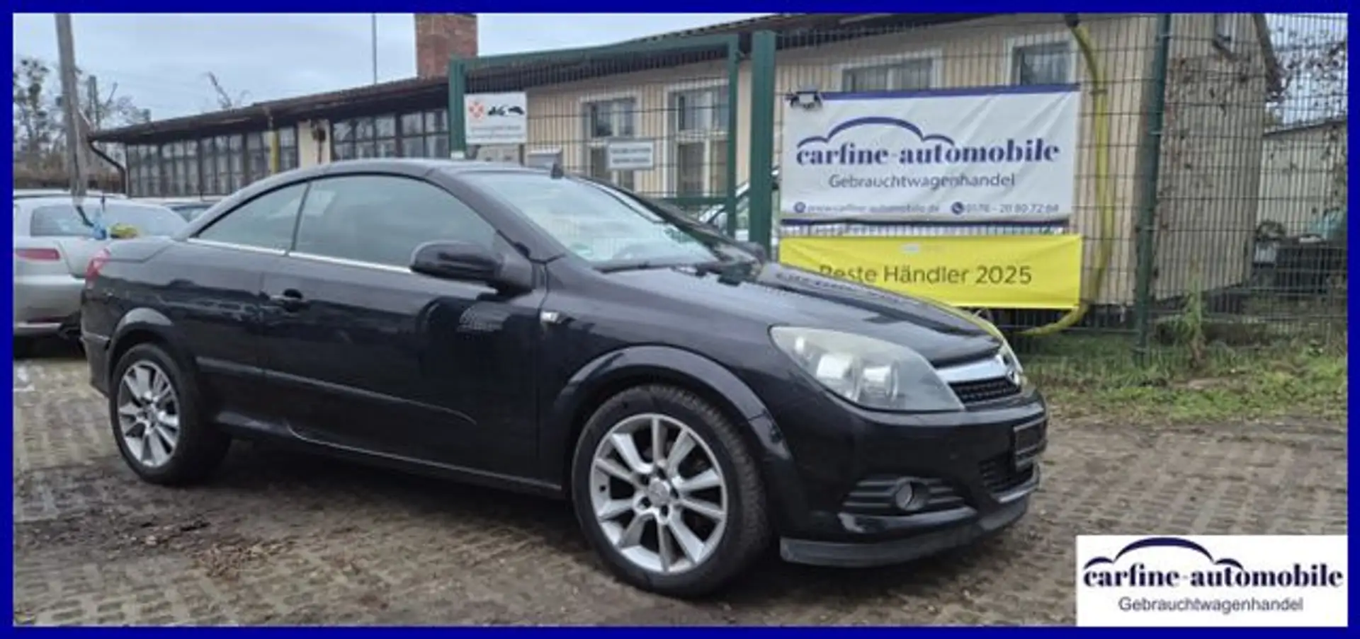 Opel Astra H Twin Top Cosmo Leder PDC Opel-SH HU:NEU Schwarz - 2