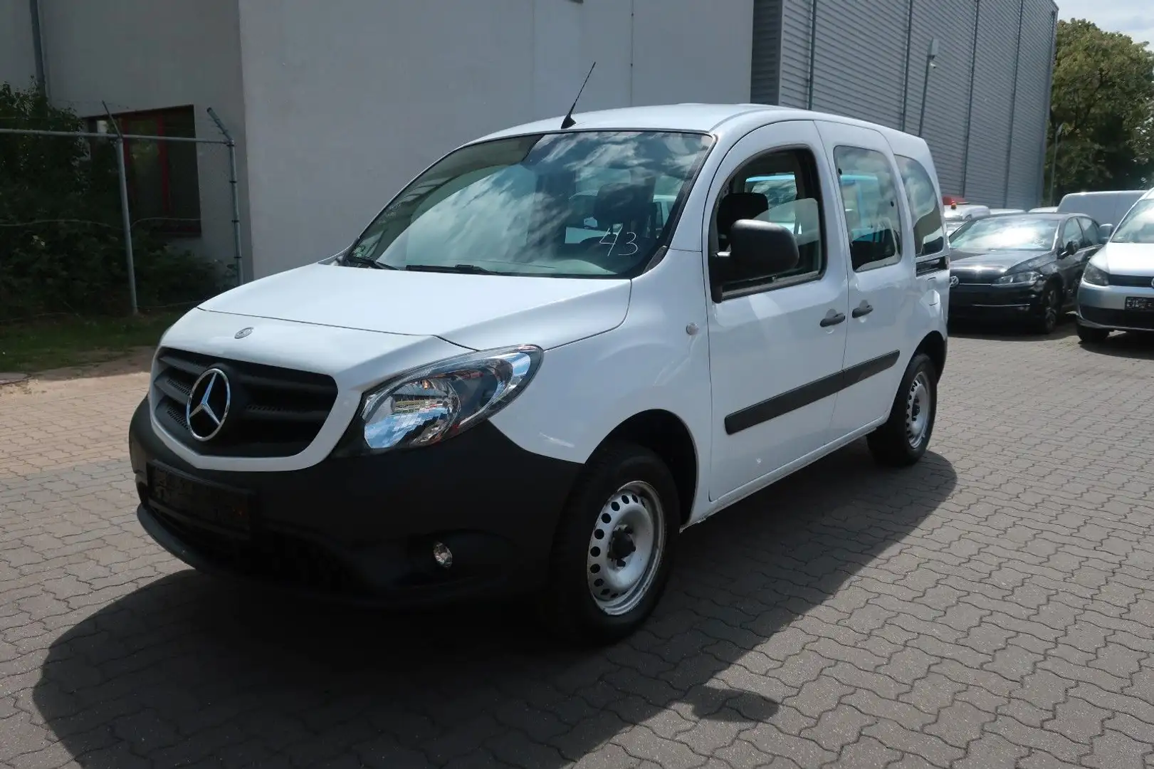 Mercedes-Benz Citan Kombi 109 CDI lang / Klima / AHK / Navi Alb - 1