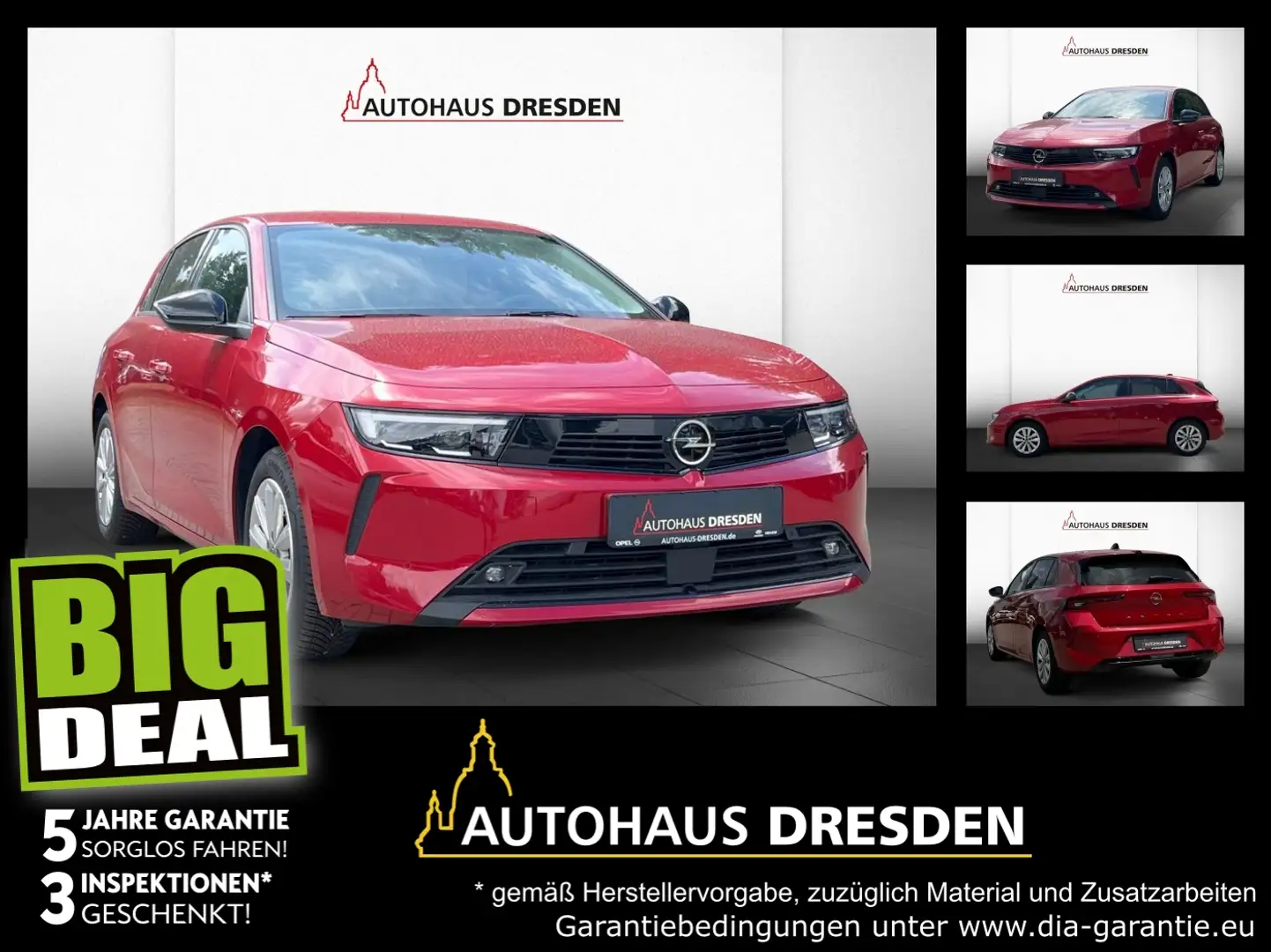 Opel Astra L 1.2 Turbo NAVI, KLIMA ; DAB Rot - 1