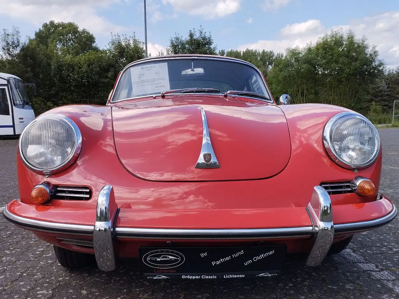 Porsche 356 C 1600C/Wertgutachten 2-/US-Modell/H-Kennz., foto 2