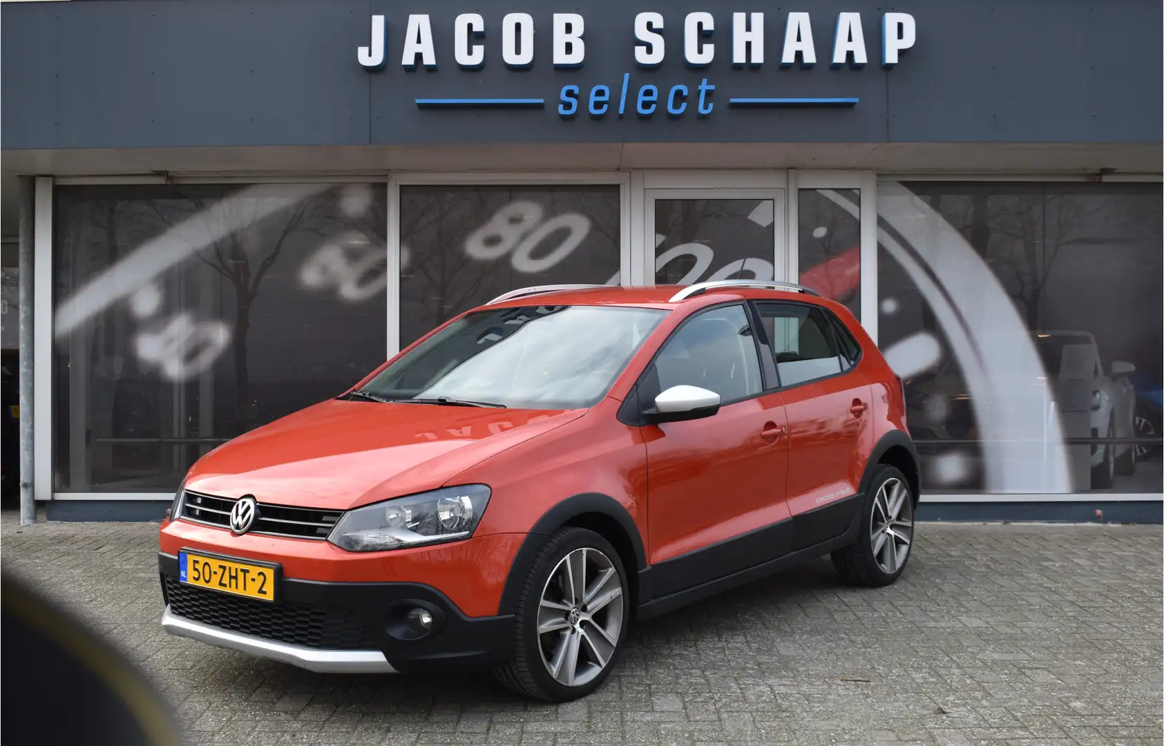 Volkswagen Polo Cross 1.2 TSI Automaat / Cruise / Airco / 17" LM / Parke Orange - 1