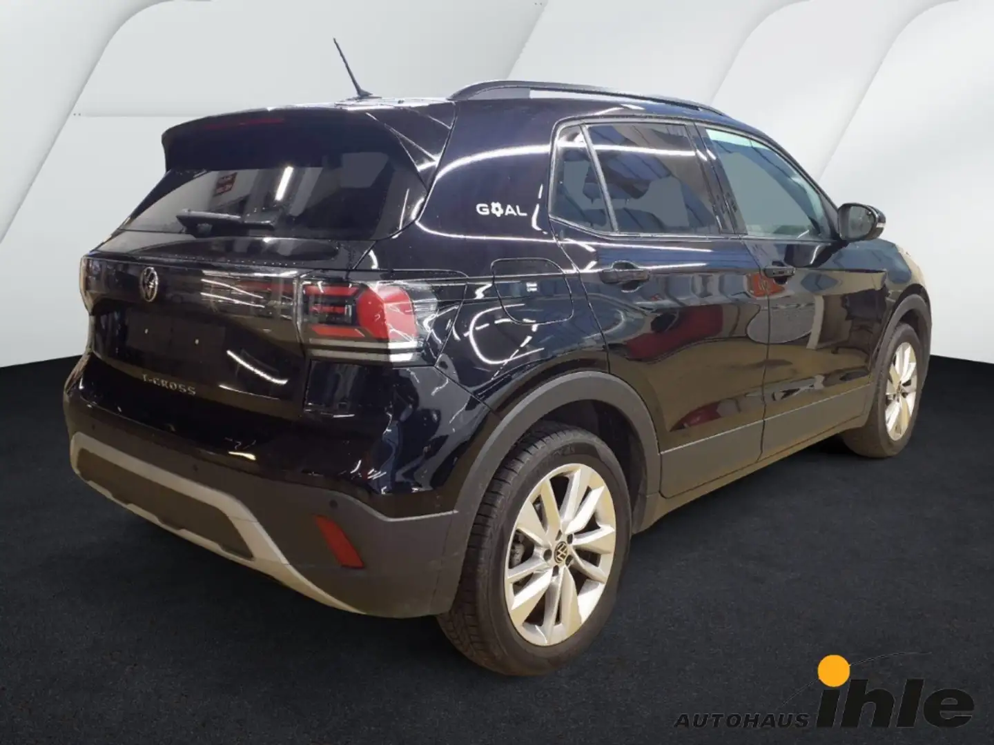Volkswagen T-Cross Goal 1,0 TSI DSG AHK+NAVI+SIDEASSIS. Schwarz - 2