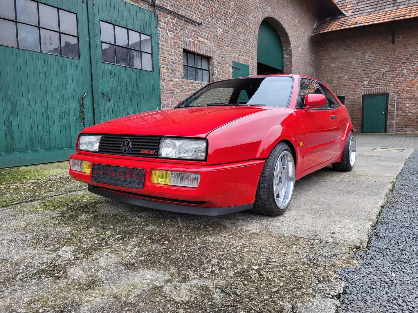 Volkswagen Corrado G60 Klima Leder Schiebedach H-Kennzeiche Rojo - 2
