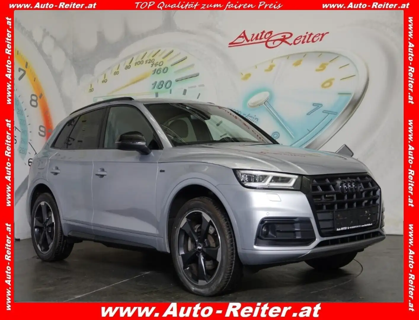 Audi Q5 2,0 TDI quattro sport S-tronic *ACC, LED, NAVI,... Silber - 1
