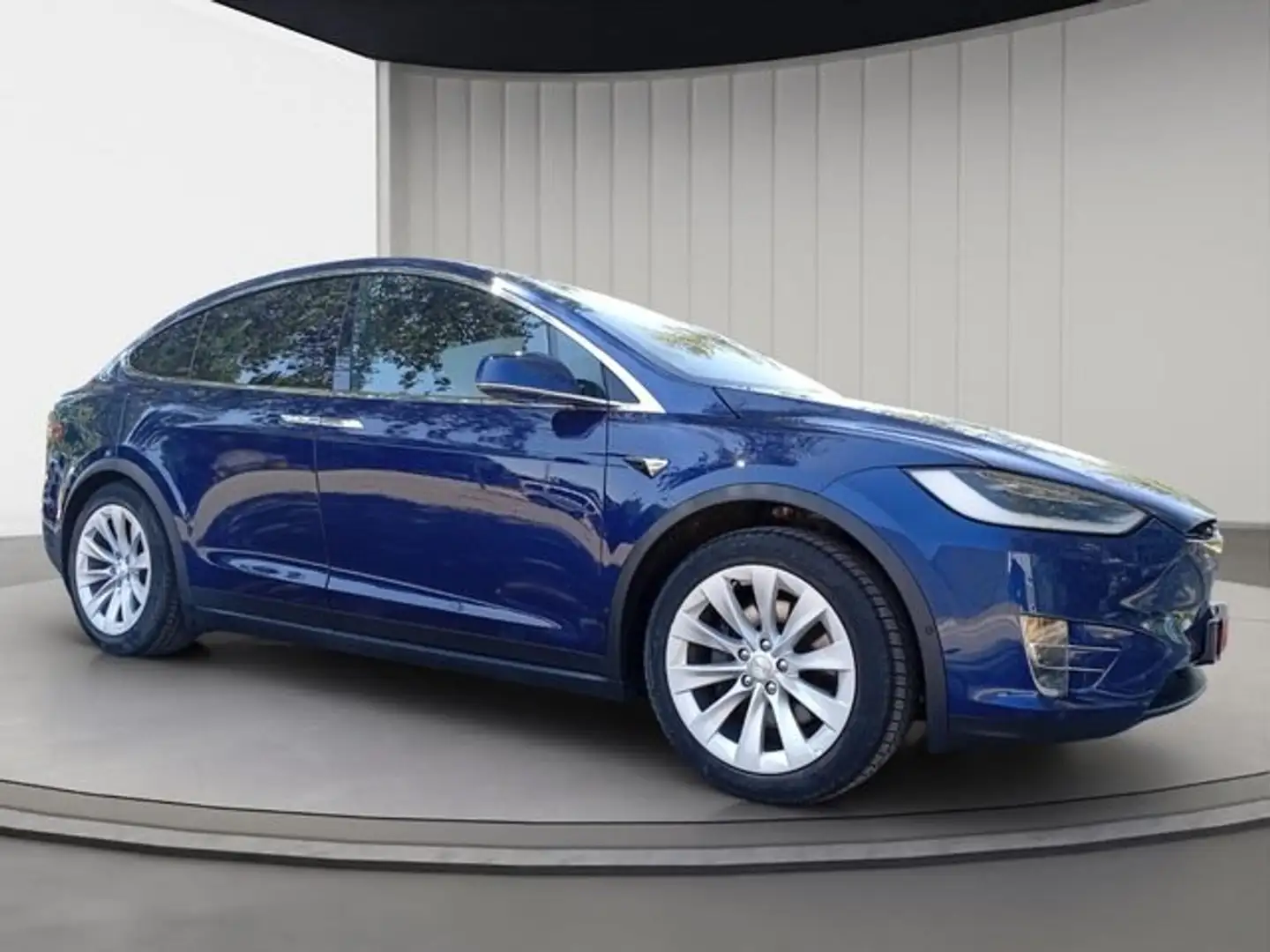 Tesla Model X 90D Azul - 2