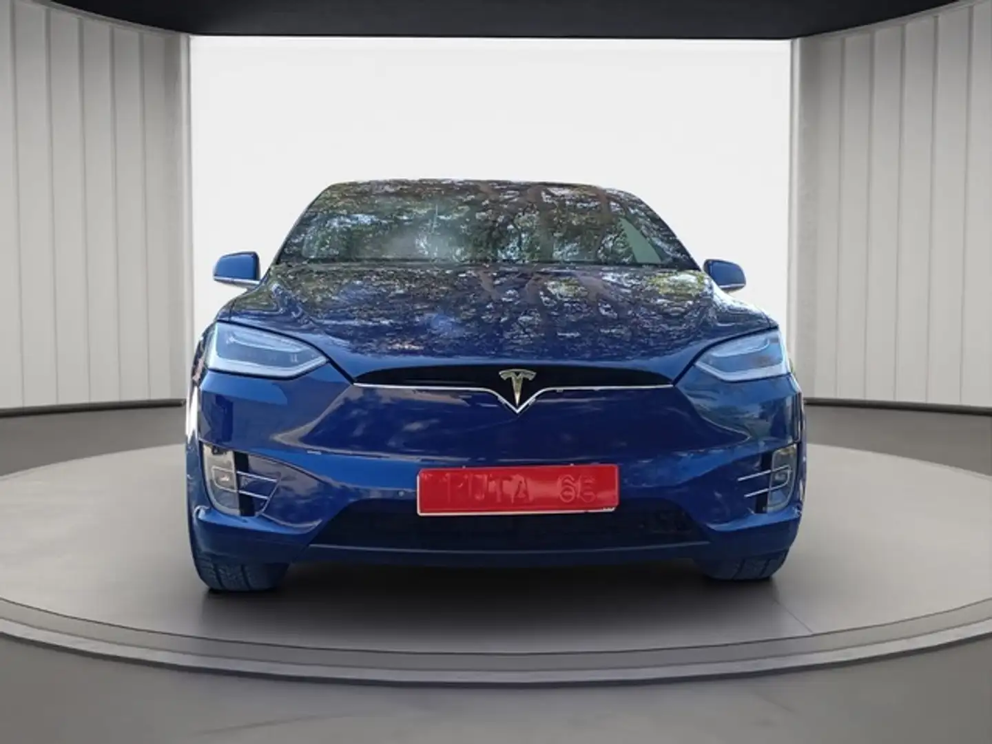 Tesla Model X 90D Albastru - 2