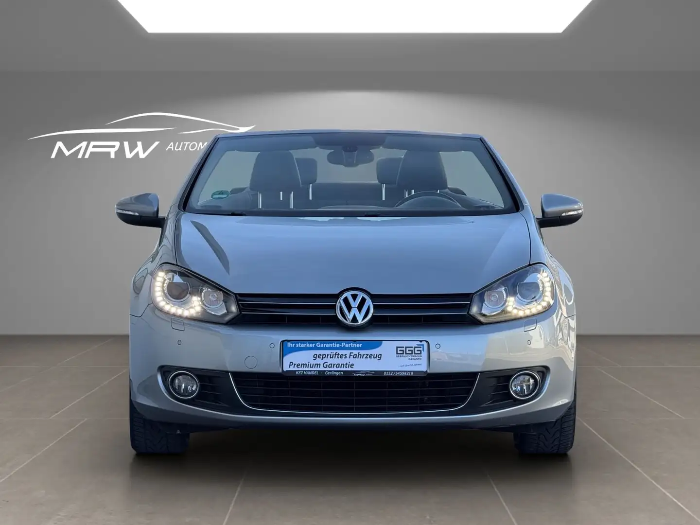 Volkswagen Golf VI Cabriolet*XENON*LEDER*PDC*NAVI*TÜV Silber - 2