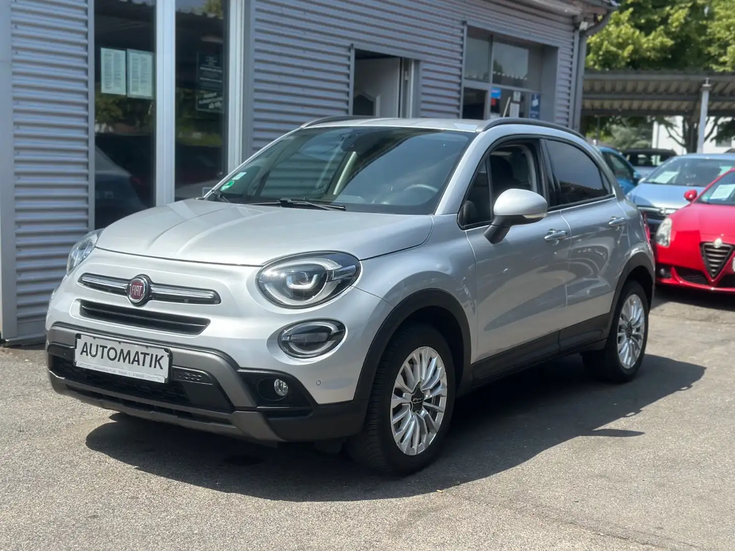 Fiat 500X Cross AUTOMATIK+ACC+NAVI+KAMERA Gris - 2
