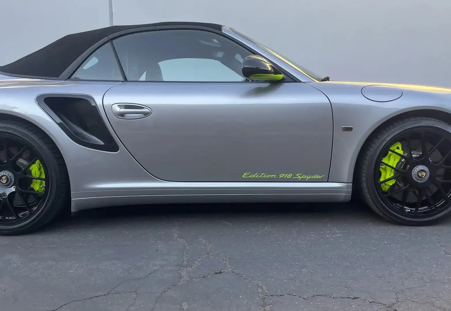 Porsche 997 Turbo S 3.8i 'Edition 918 Spyder' PDK Convertible Ezüst - 1