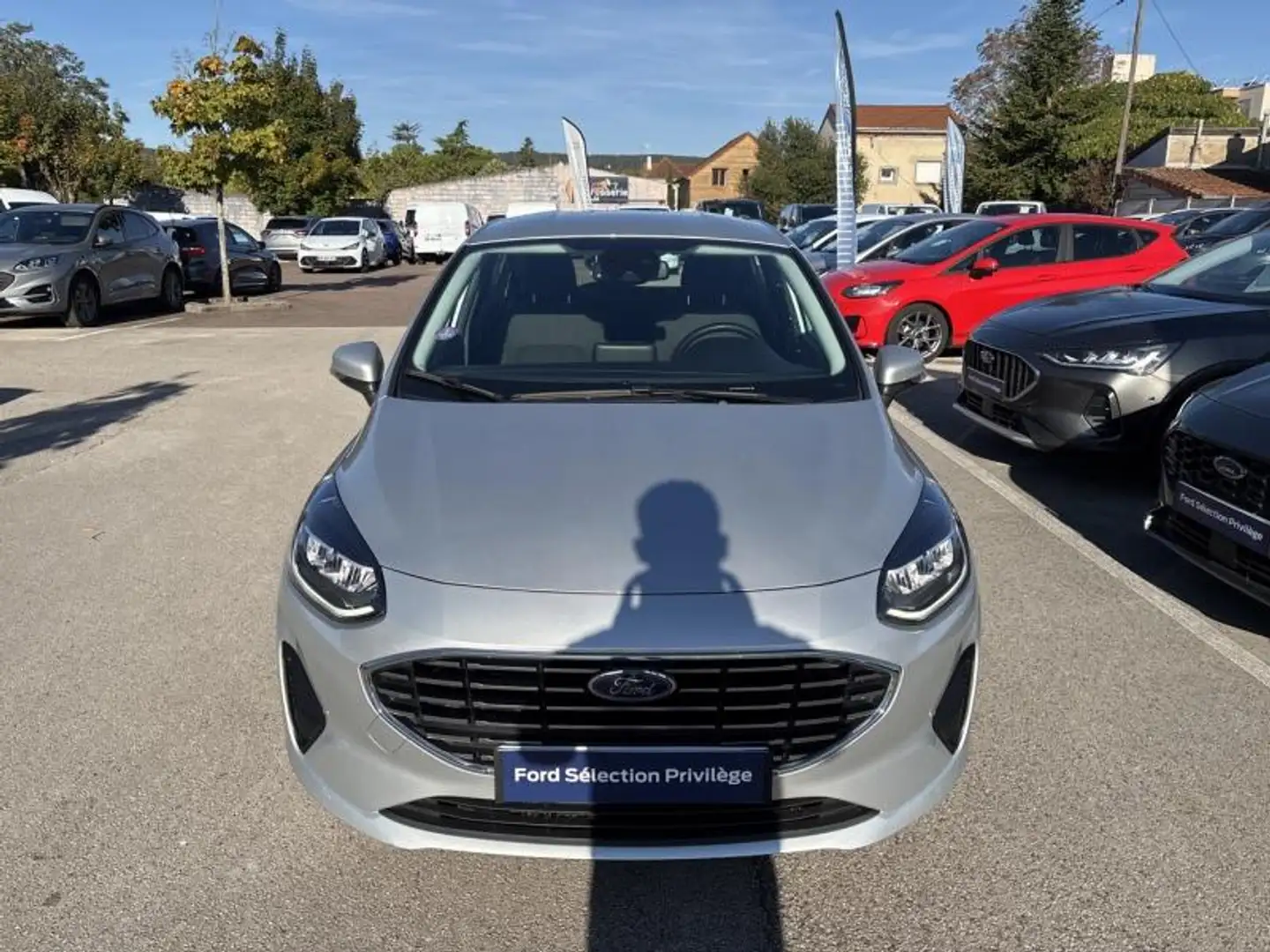 Ford Fiesta 1.0 EcoBoost Hybrid 125ch Titanium Business 5p Gris - 2