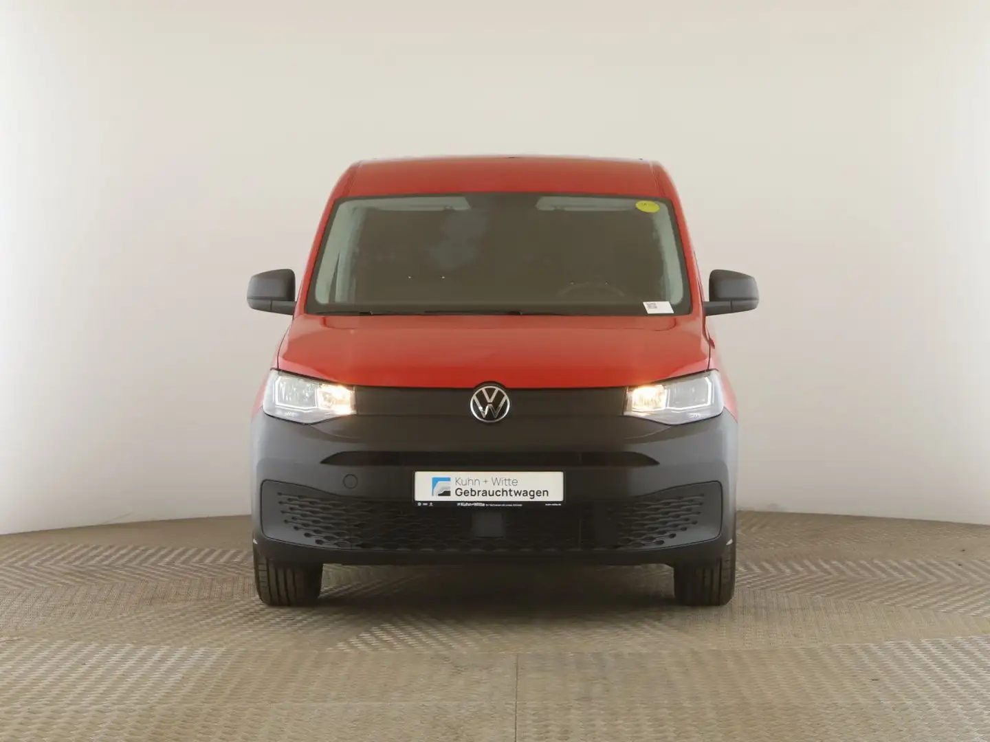 Volkswagen Caddy Cargo 2.0 TDI KR *AHK*SHZ*Radio* Rood - 2