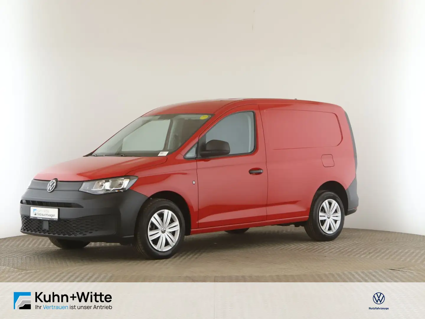 Volkswagen Caddy Cargo 2.0 TDI KR *AHK*SHZ*Radio* Rood - 1