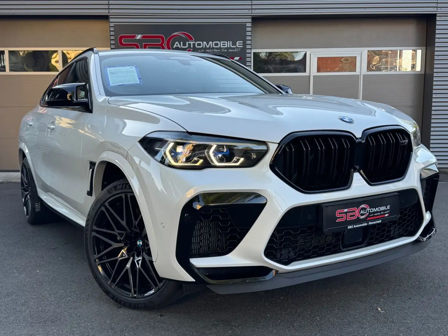 BMW X6 M Competition / Service Neu Weiß - 2
