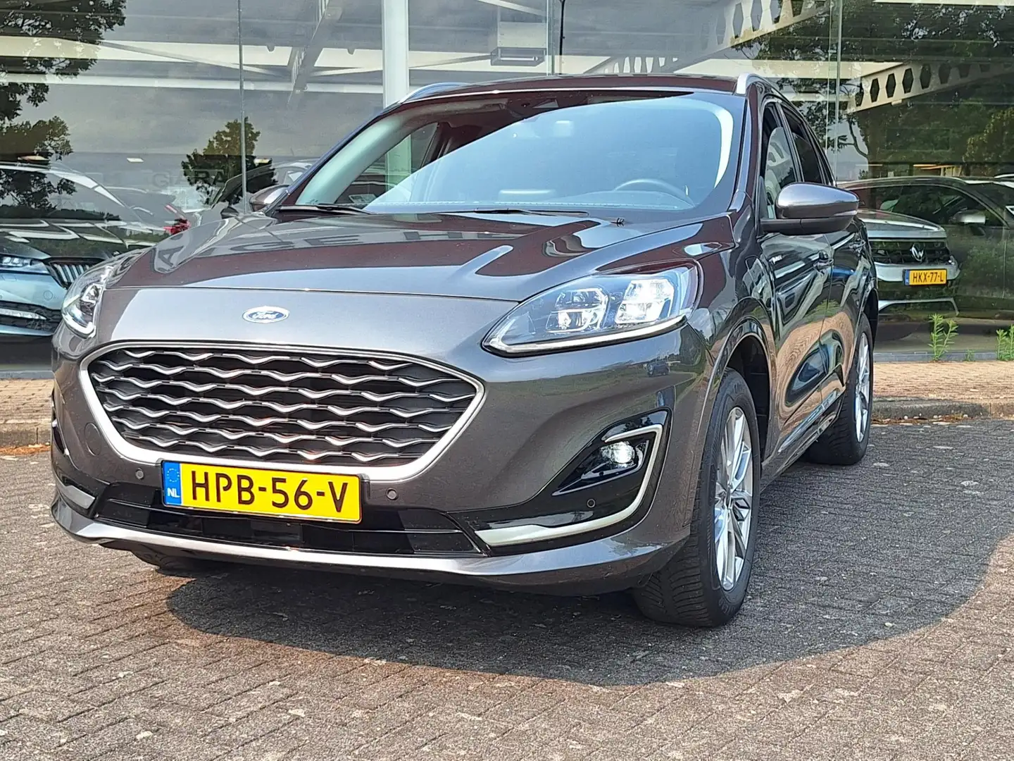 Ford Kuga 2.5 PHEV Vignale 225 pk | Leder | Winterpack | Cam Grijs - 2