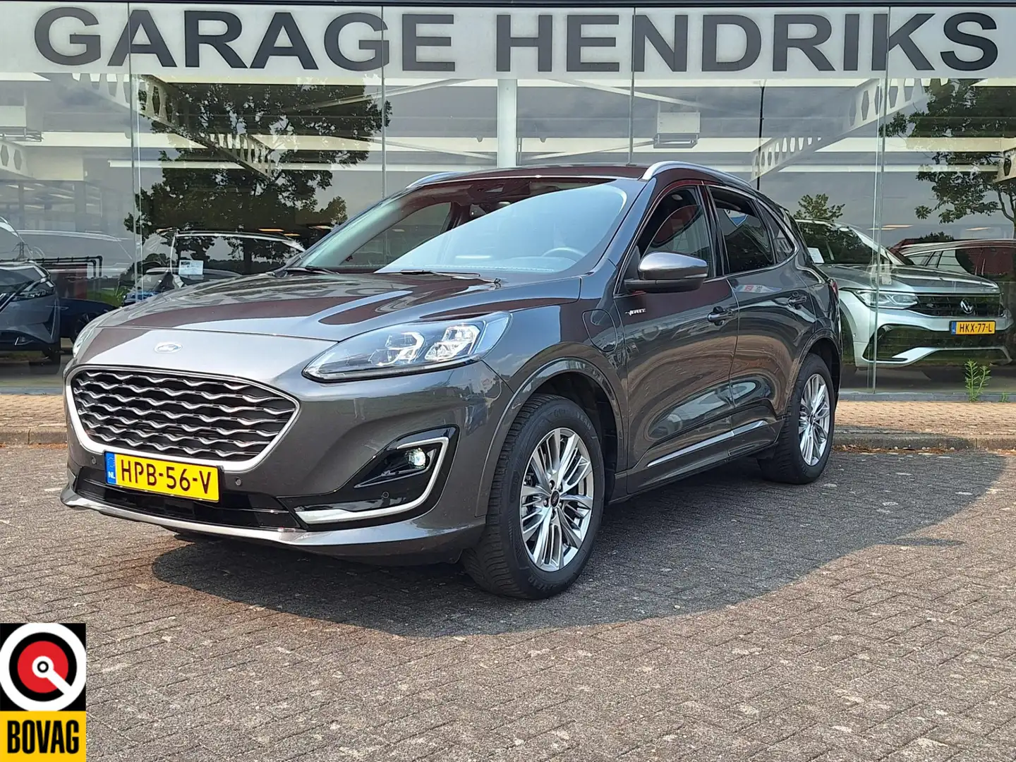 Ford Kuga 2.5 PHEV Vignale 225 pk | Leder | Winterpack | Cam Grijs - 1
