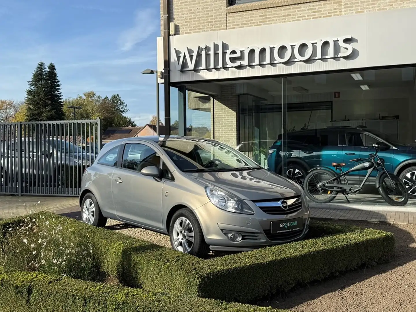 Opel Corsa 3D Enjoy 1.0i 65PK Slechts 62.07€ BIV!!! *Airco*Cr Grijs - 1