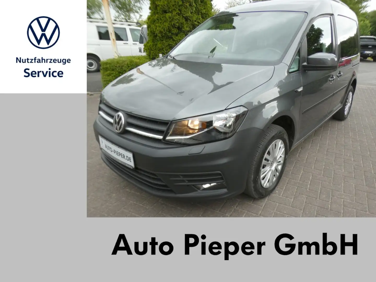 Volkswagen Caddy Trendline TDI ACC SHZ PDC Klima Rückfahrkamera Grau - 1