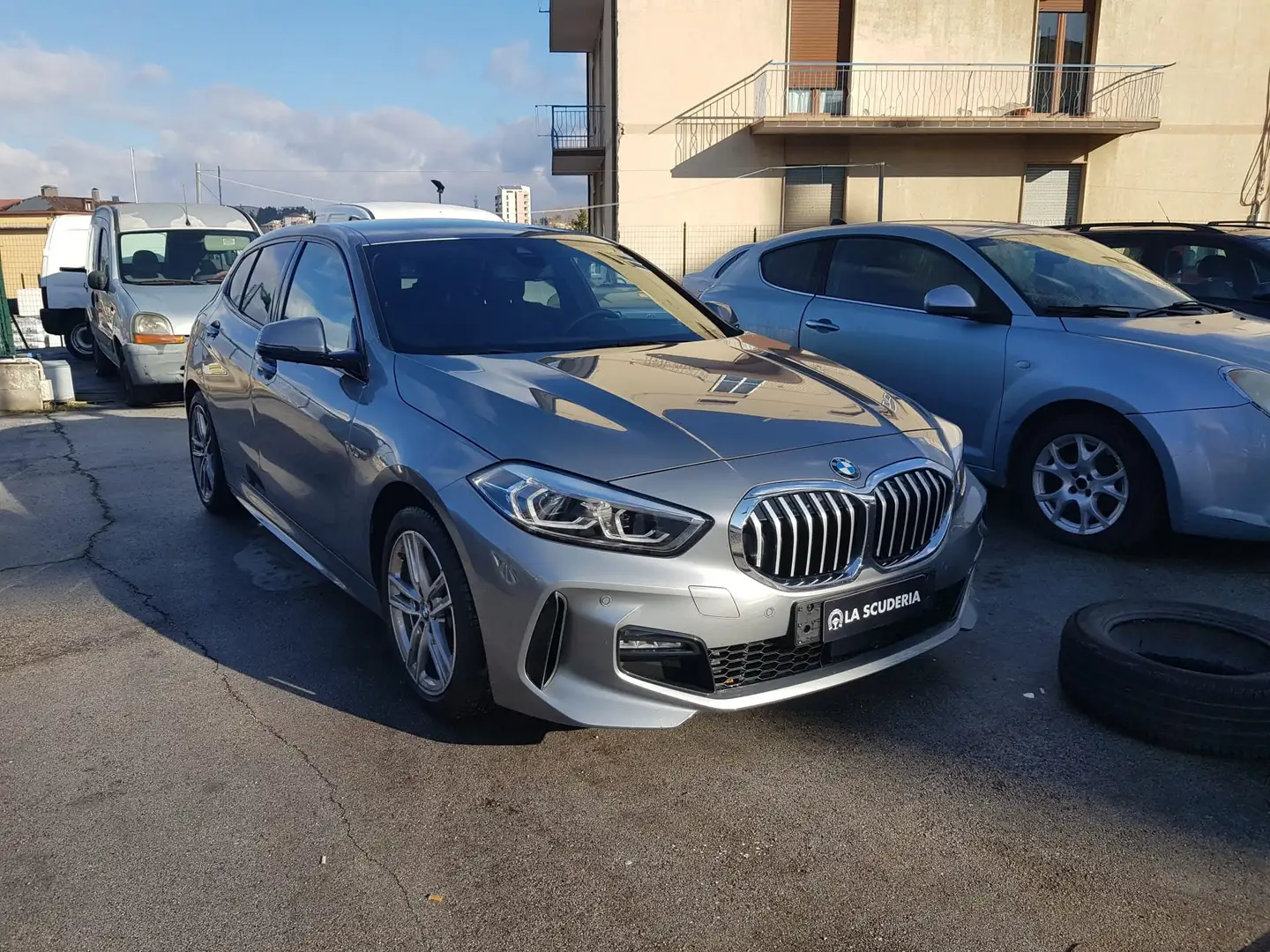 BMW 118 BMW 118 d M Sport Shadow LiveCockp Grigio - 1