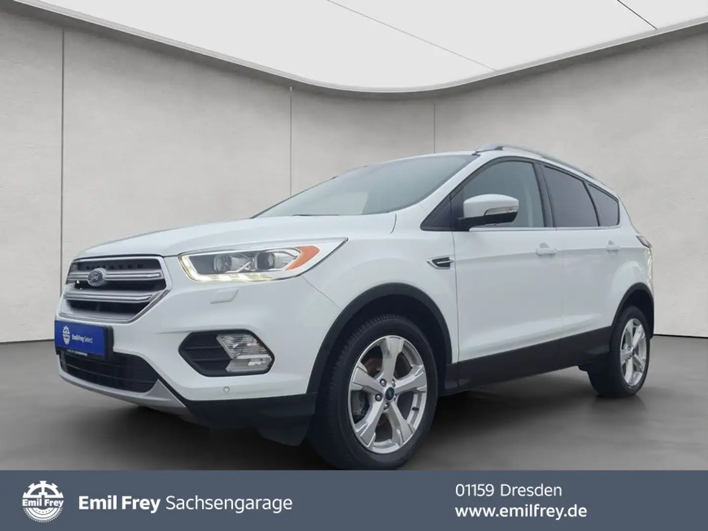 Ford Kuga 1.5 EcoBoost 2x4 Titanium BI-Xenon Navi Weiß - 1