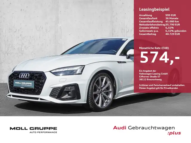 Audi A5 Sportback 40 TFSI S line MATRIX NAVI CARPLAY
