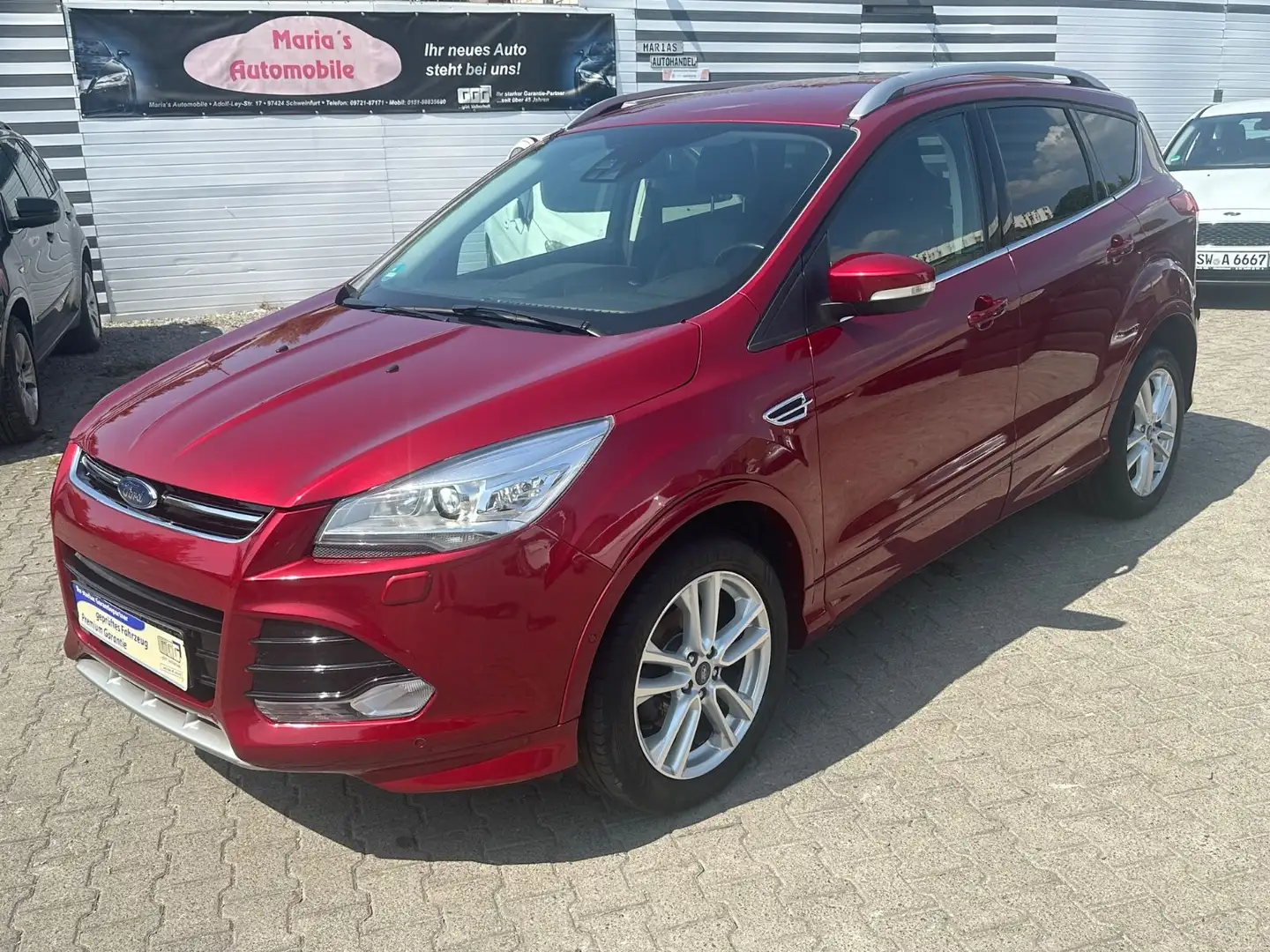 Ford Kuga /Scheckheft/Garantie/TÜV NEU/Klimaaut/Navi Rot - 1