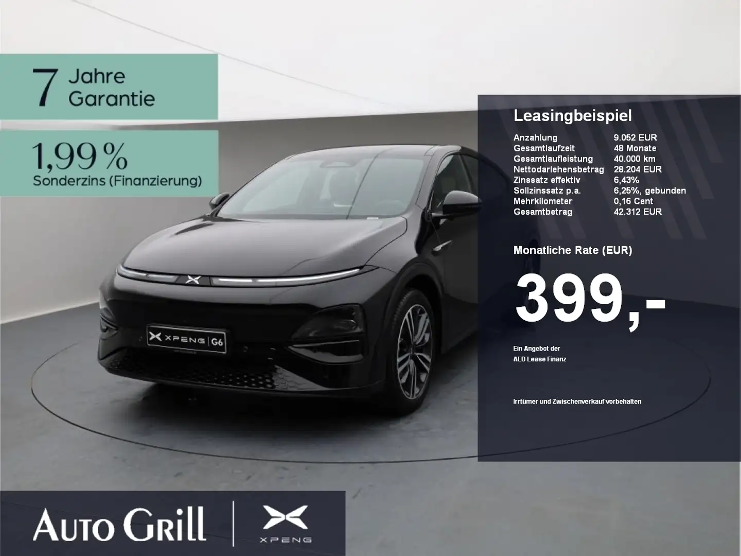 Xpeng G6 AWD Performance AHK CarPlay 360Kam ACC Pano Blauw - 1