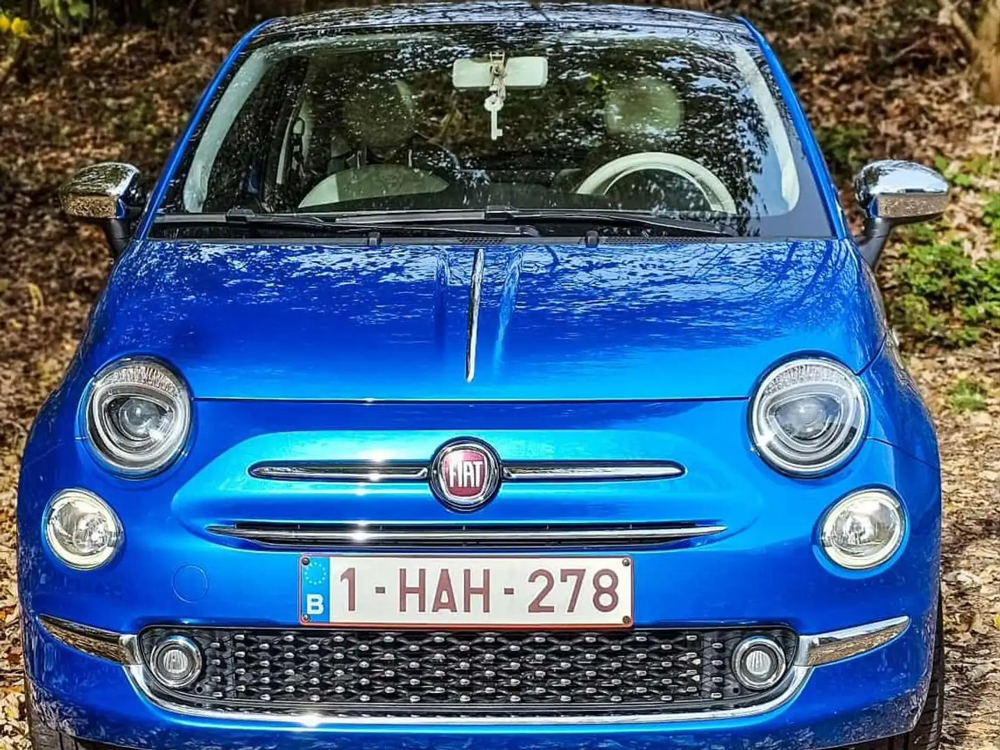 Fiat 500 500 1.2i Mirror Blauw - 1