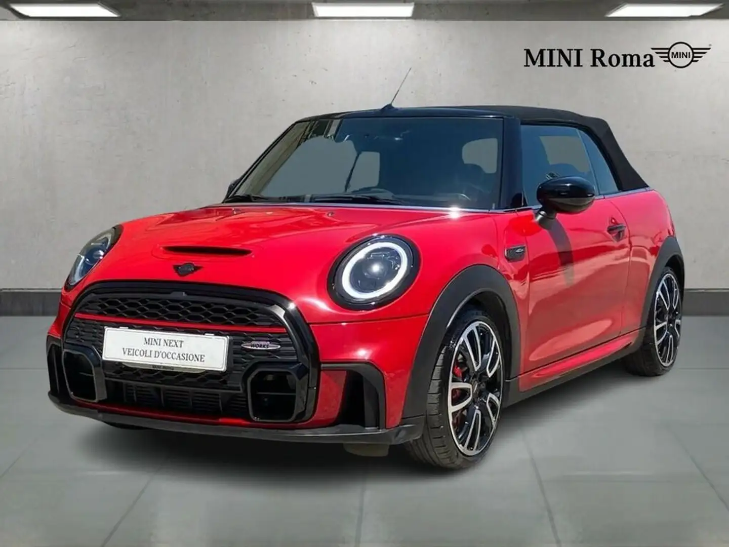 MINI John Cooper Works Cabrio 2.0 JCW Červená - 1