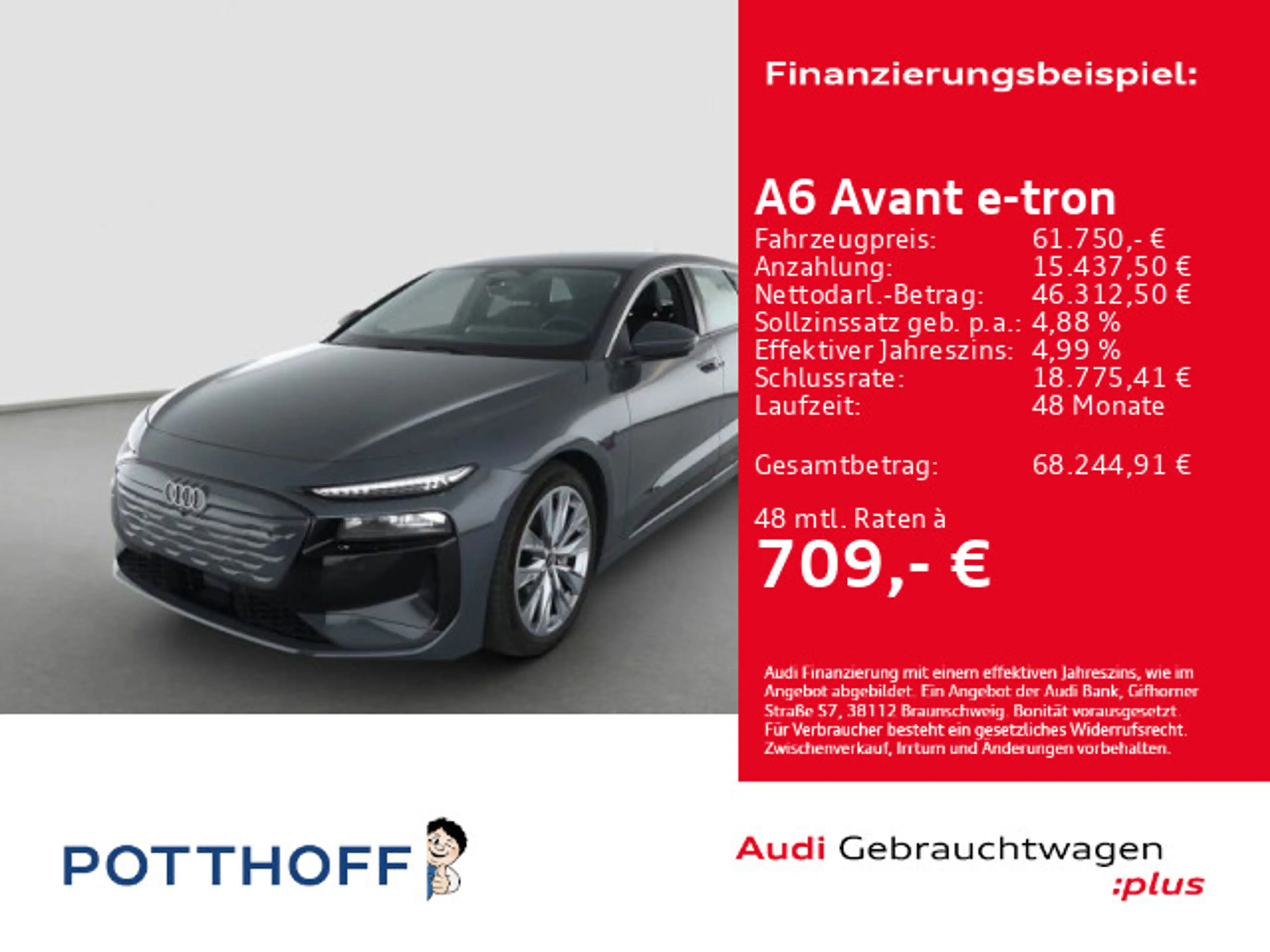 Audi A6 e-tron PERFORMANCE B&O SITZHZG VIRTUAL