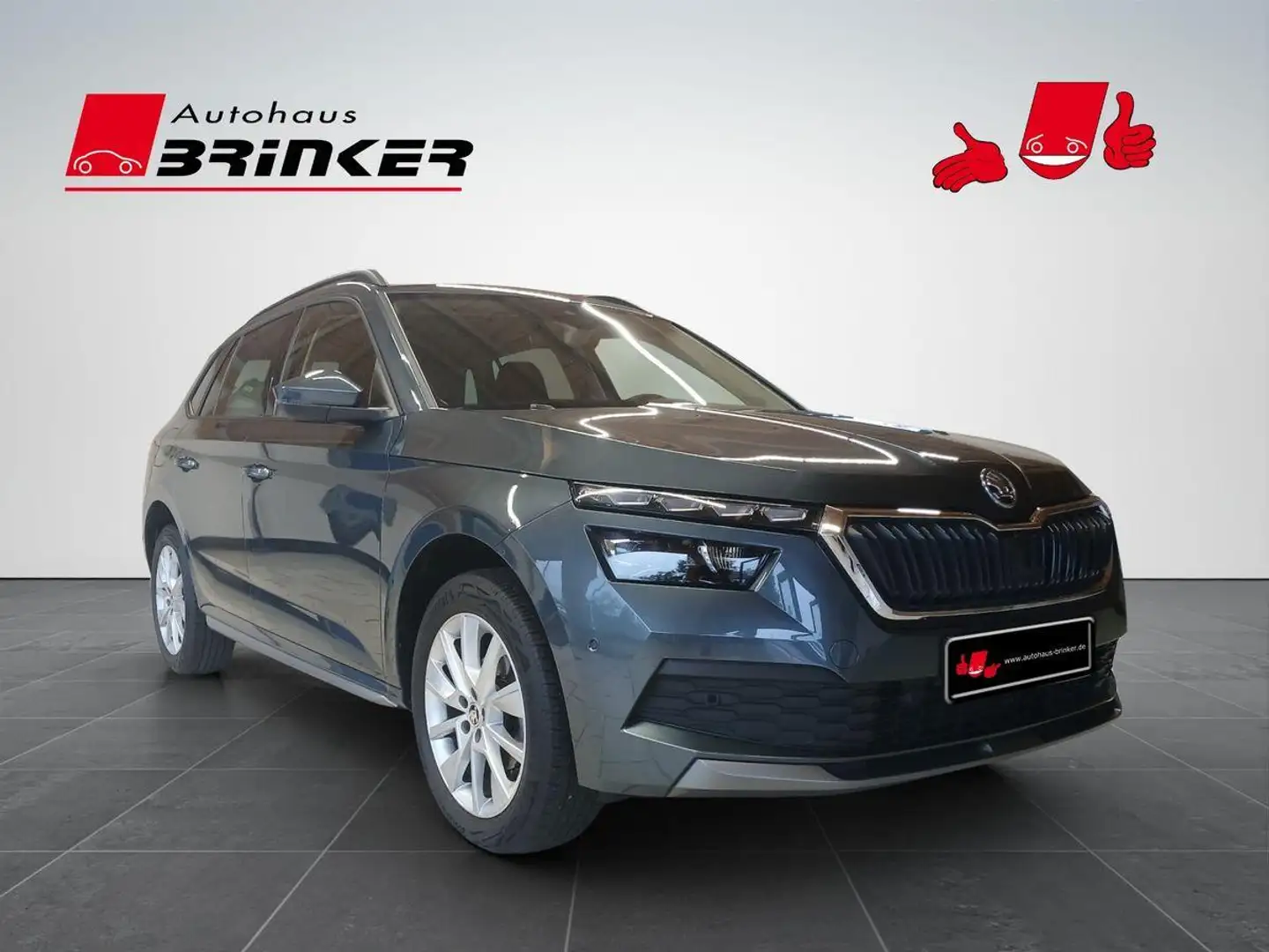 Skoda Kamiq Style 1.5 TSI DSG dig Cockpit SmartLink Gris - 1