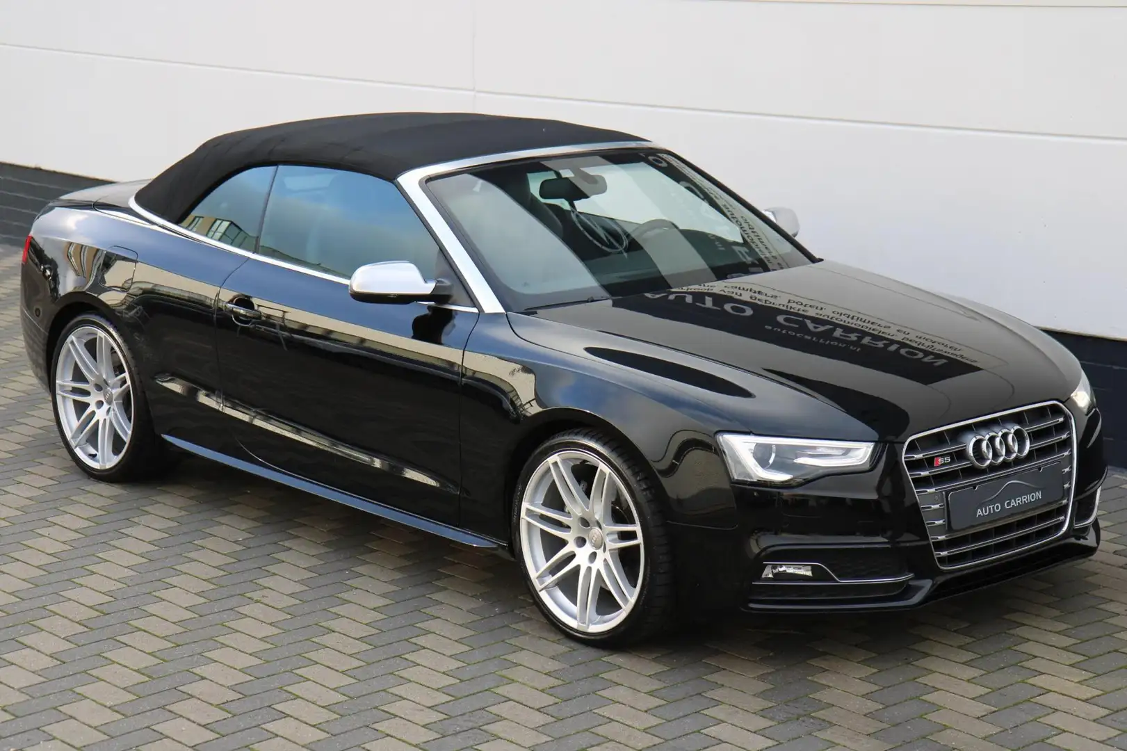 Audi S5 Cabriolet 3.0 TFSI quattro 333PK Leder B&O Xenon ! Zwart - 2