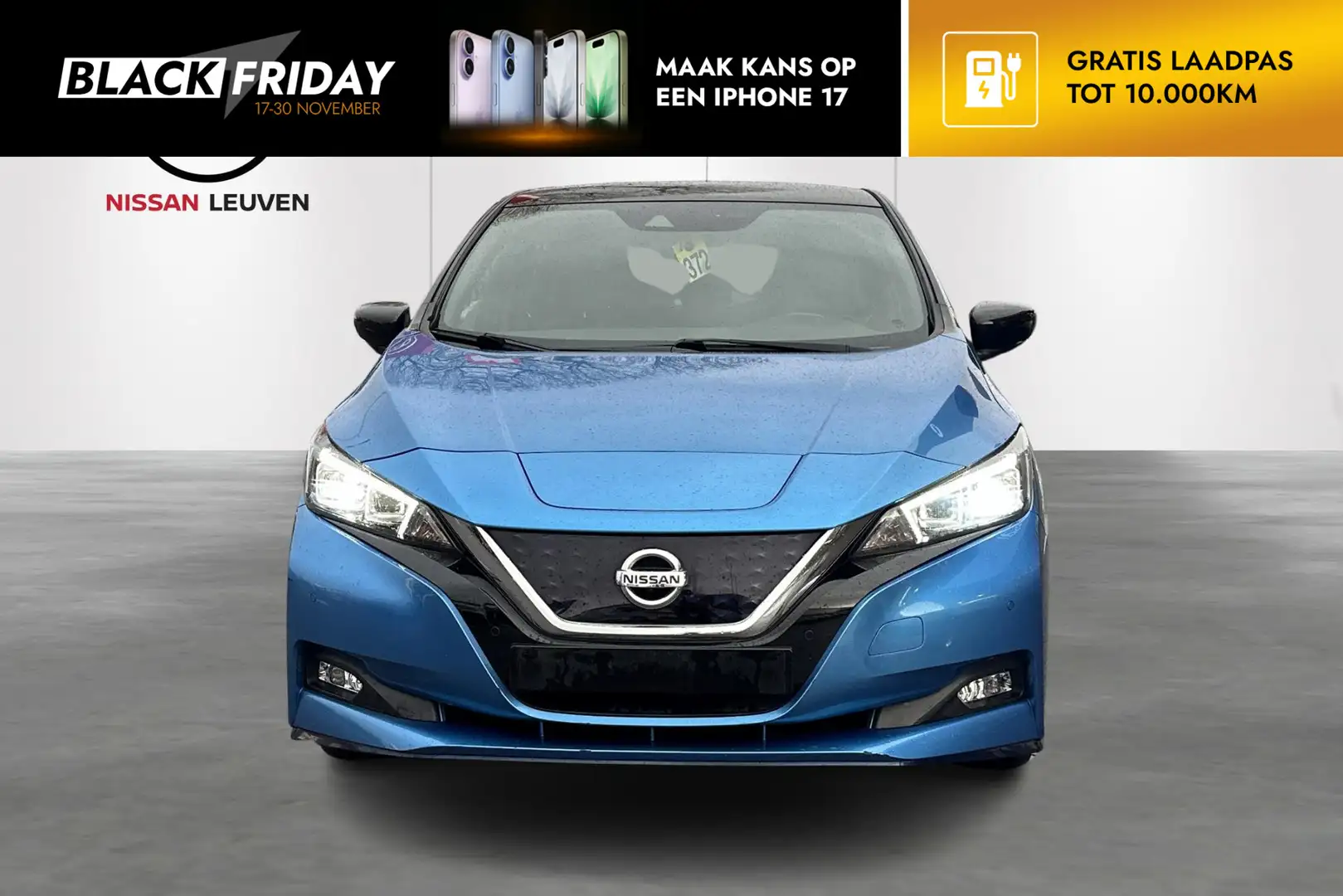 Nissan Leaf Takna+ 62 kWh-Cam-Gps-Carplay-bose-Cold-pack Nissa Blu/Azzurro - 1