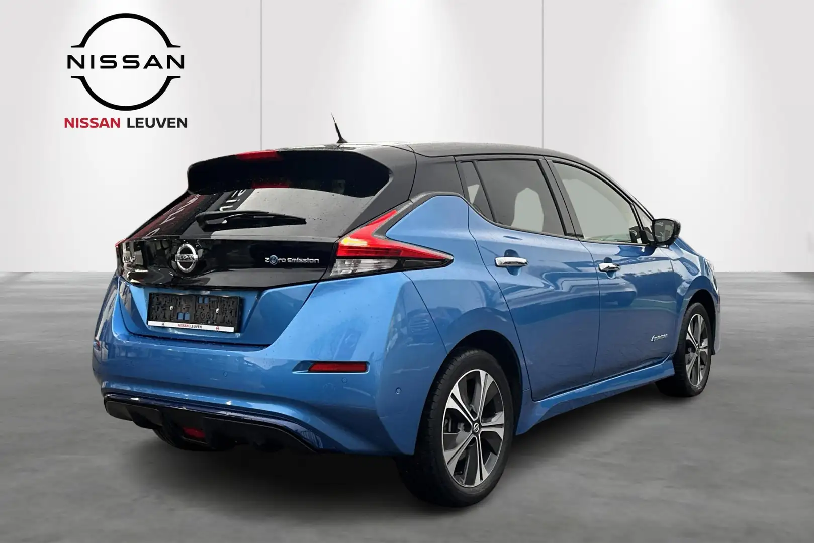 Nissan Leaf Takna+ 62 kWh-Cam-Gps-Carplay-bose-Cold-pack Nissa Blau - 2