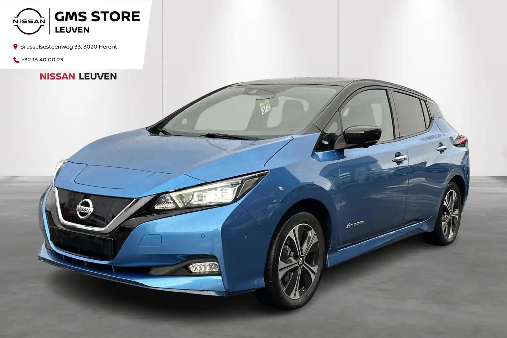 Nissan Leaf Takna+ 62 kWh-Cam-Gps-Carplay-bose-Cold-pack Nissa Blu/Azzurro - 2
