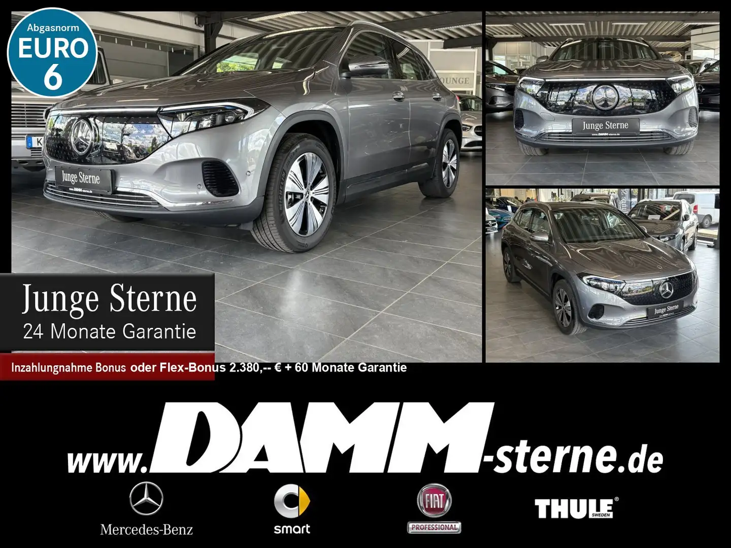 Mercedes-Benz EQA 300 EQA 300 4M Progr. Adv./AHK/TWA/Winter-P./+ Flex Grau - 1